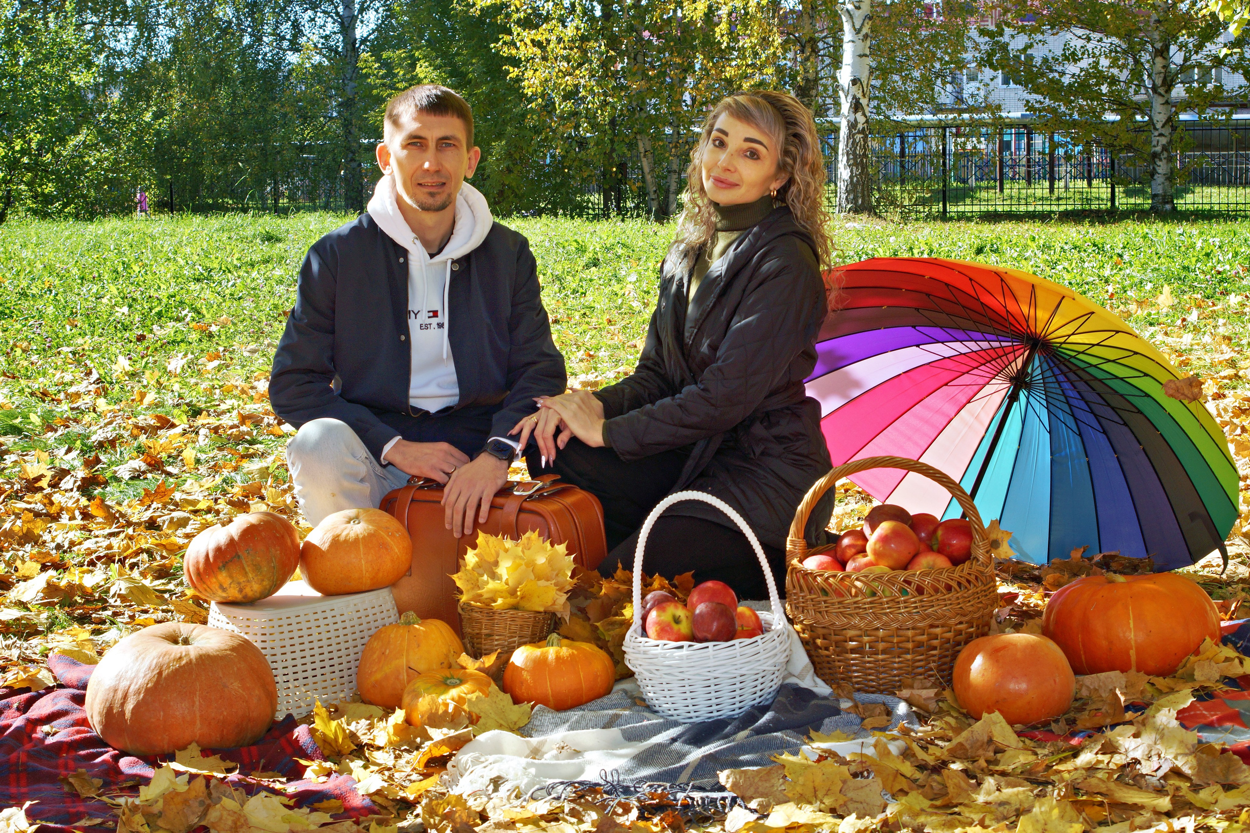 Осенняя фотосессия в детском саду г. Йошкар-Ола