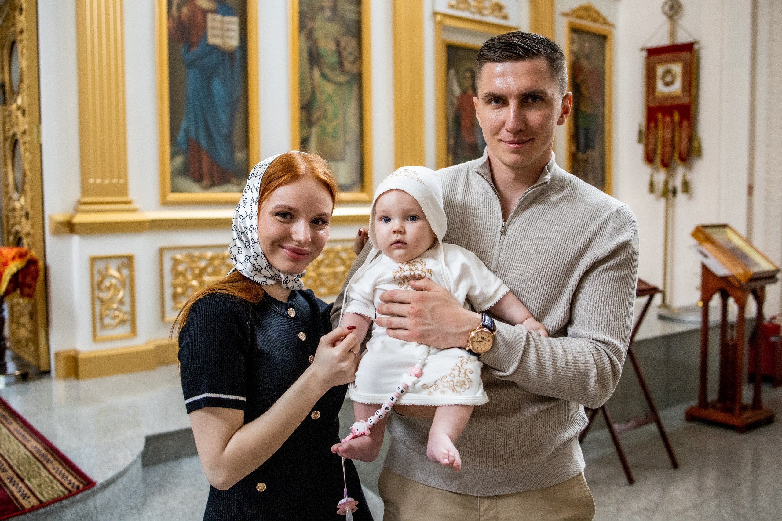 Крещение Софии. Фотограф Надежда Лукьянова