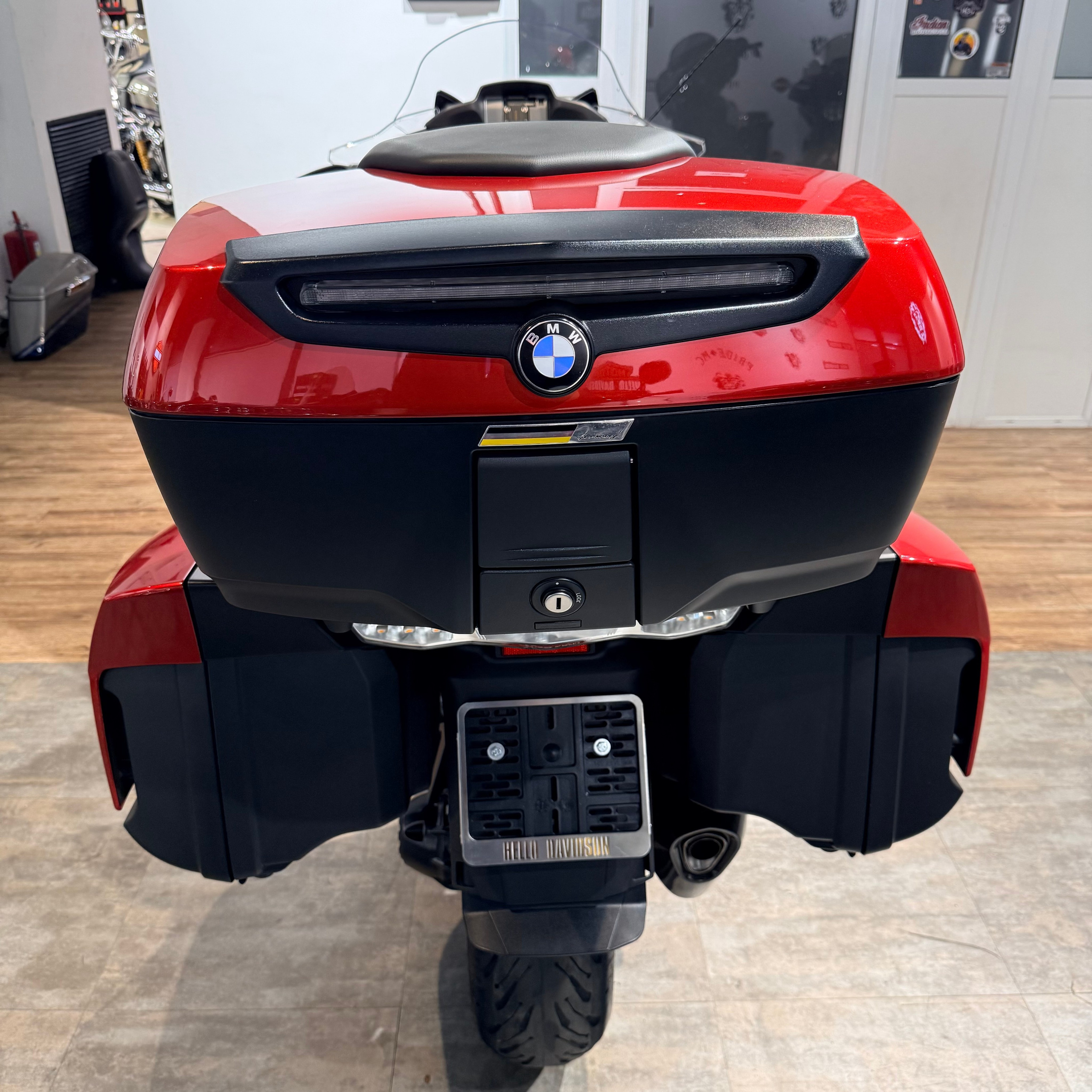 2018 BMW R1200RT Mars Red Metallic 23K (VIN *WB10*5398). Hello Davidson, Москва. Только хорошие мотоциклы…