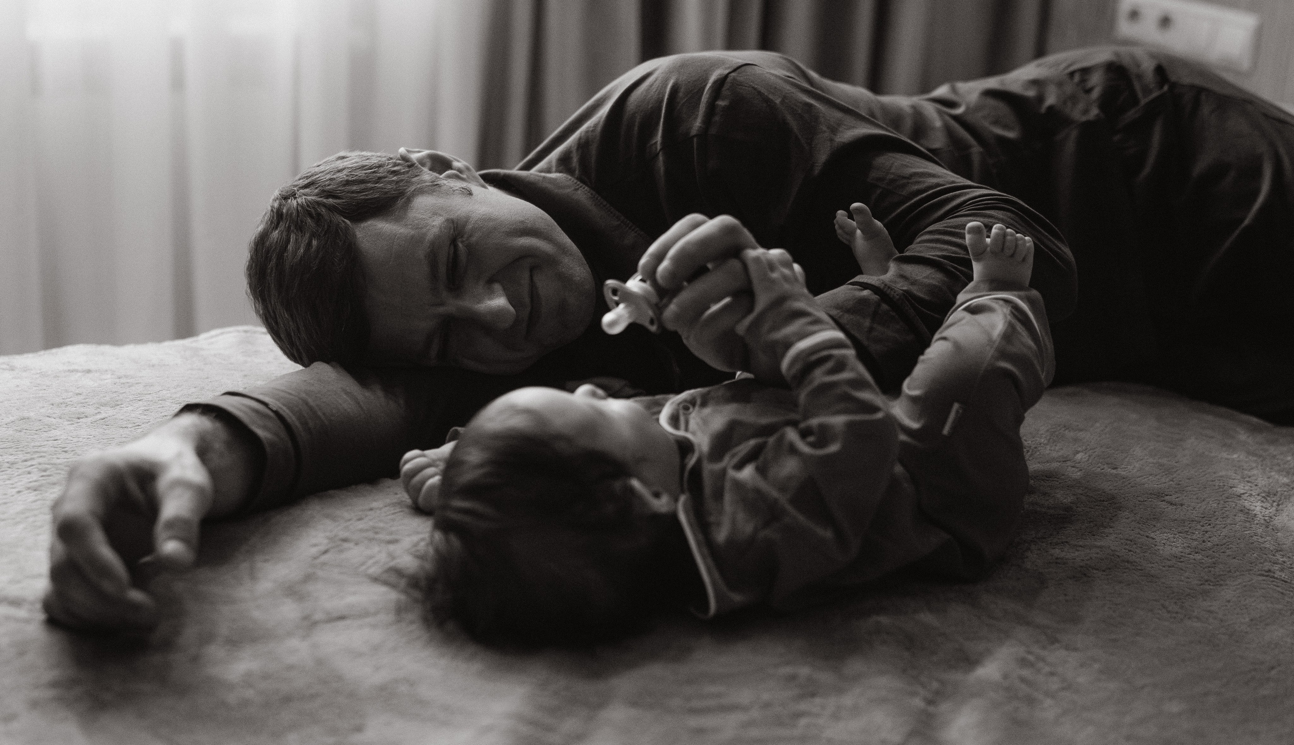 Домашняя Новогодняя история. Семейный, ньюборн фотограф, фотограф на роды в Москве, Виктория Тюльдюкова