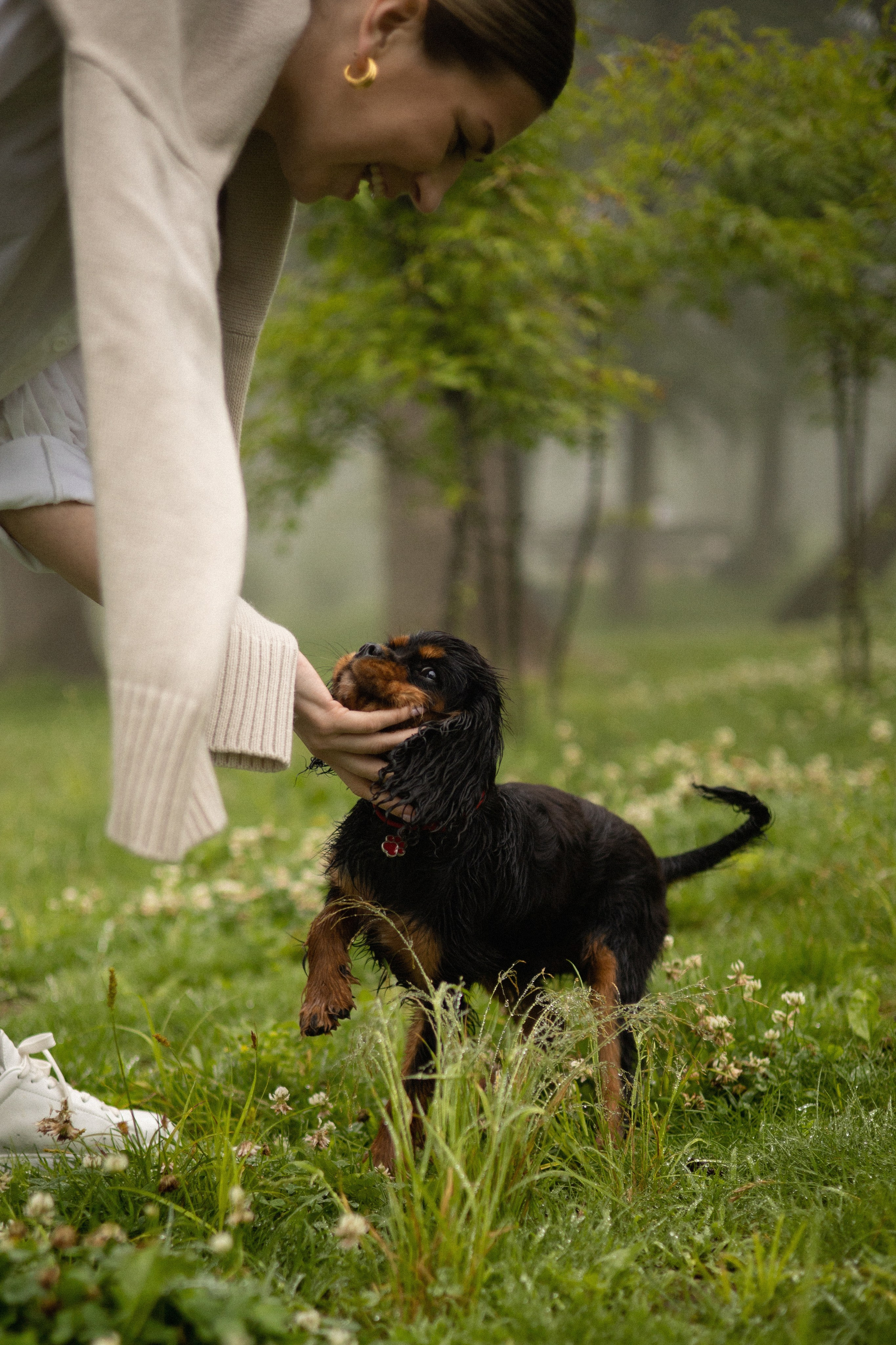 Алёна и Каспер. Фотограф — анималист Владивосток, Алина