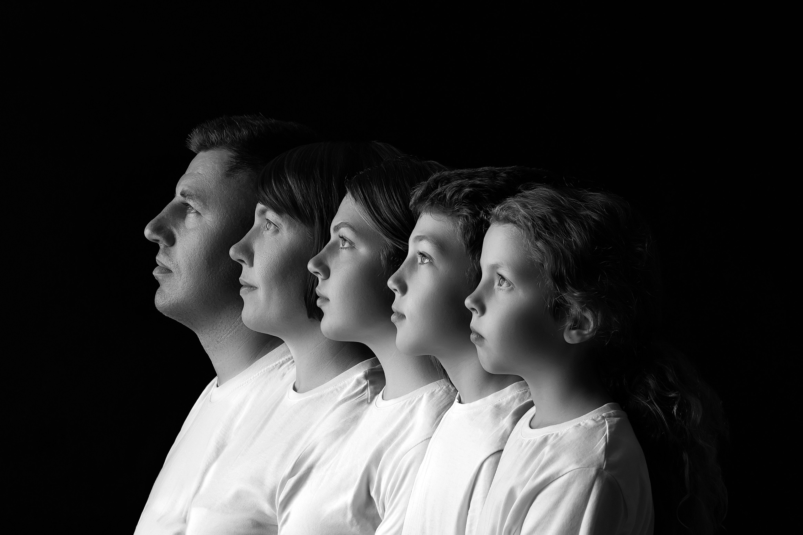 Портрет «Поколения». Детский фотограф новорождённых в Минске Боровик Екатерина