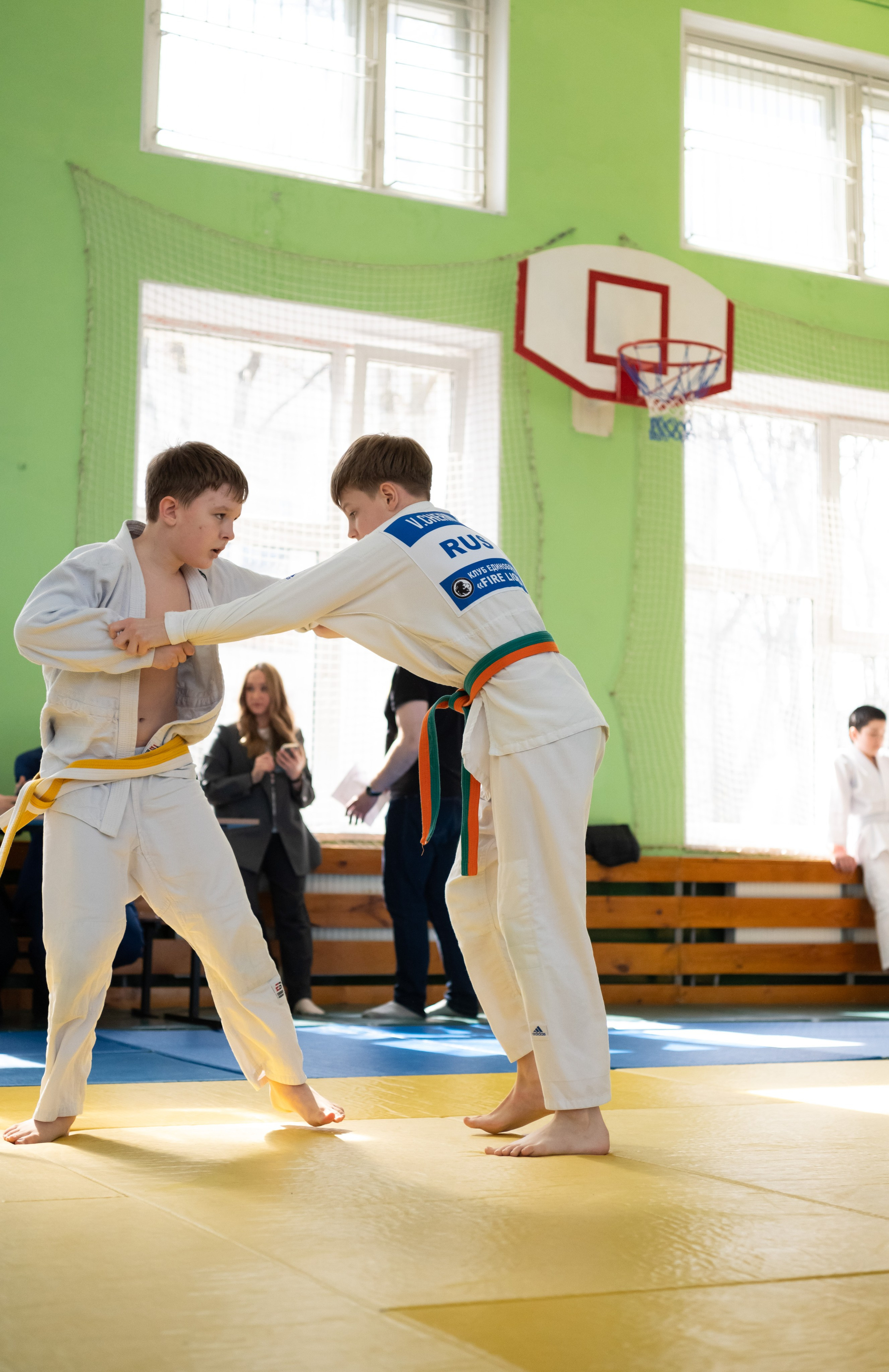 Спортивные соревнования по Дзюдо. Детский и семейный фотограф г. Москва Оксана Катаджи