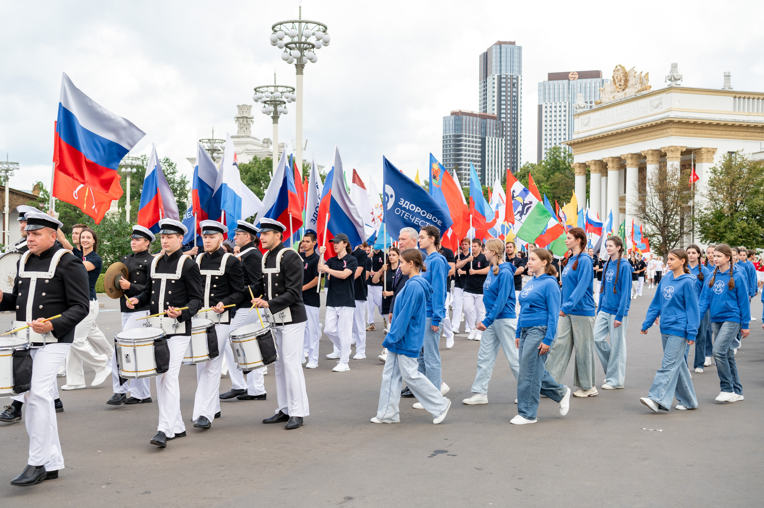 Спортивное шествие посвященное Дню физкультурника!. Детский и семейный фотограф г. Москва Оксана Катаджи