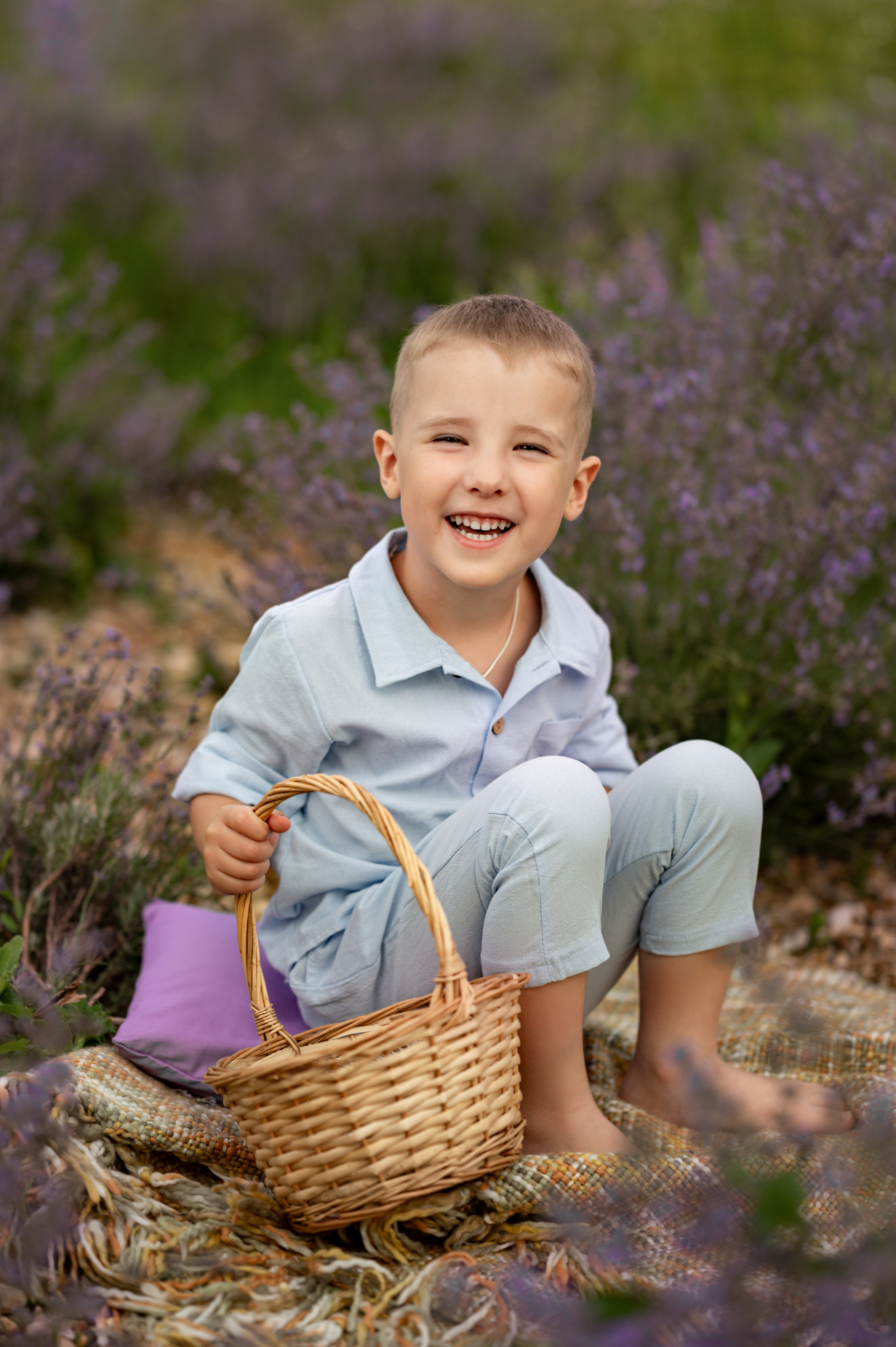 Лаванда. Детский и семейный фотограф г. Москва Оксана Катаджи