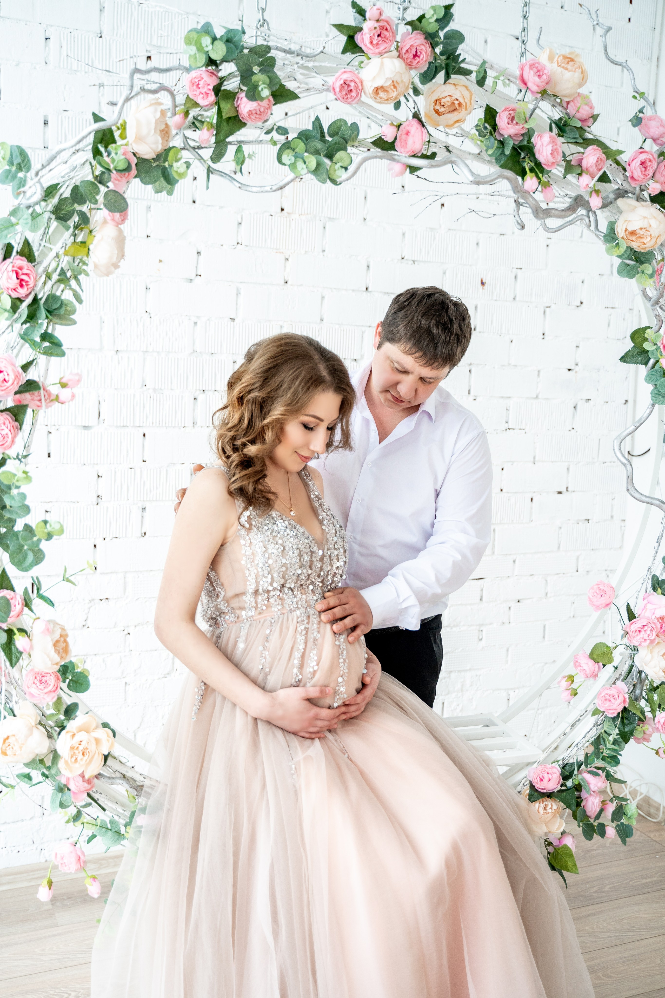 Фотосессия беременности в фотостудии. Свадебный и репортажный фотограф в Уфе| Осетрова Ольга