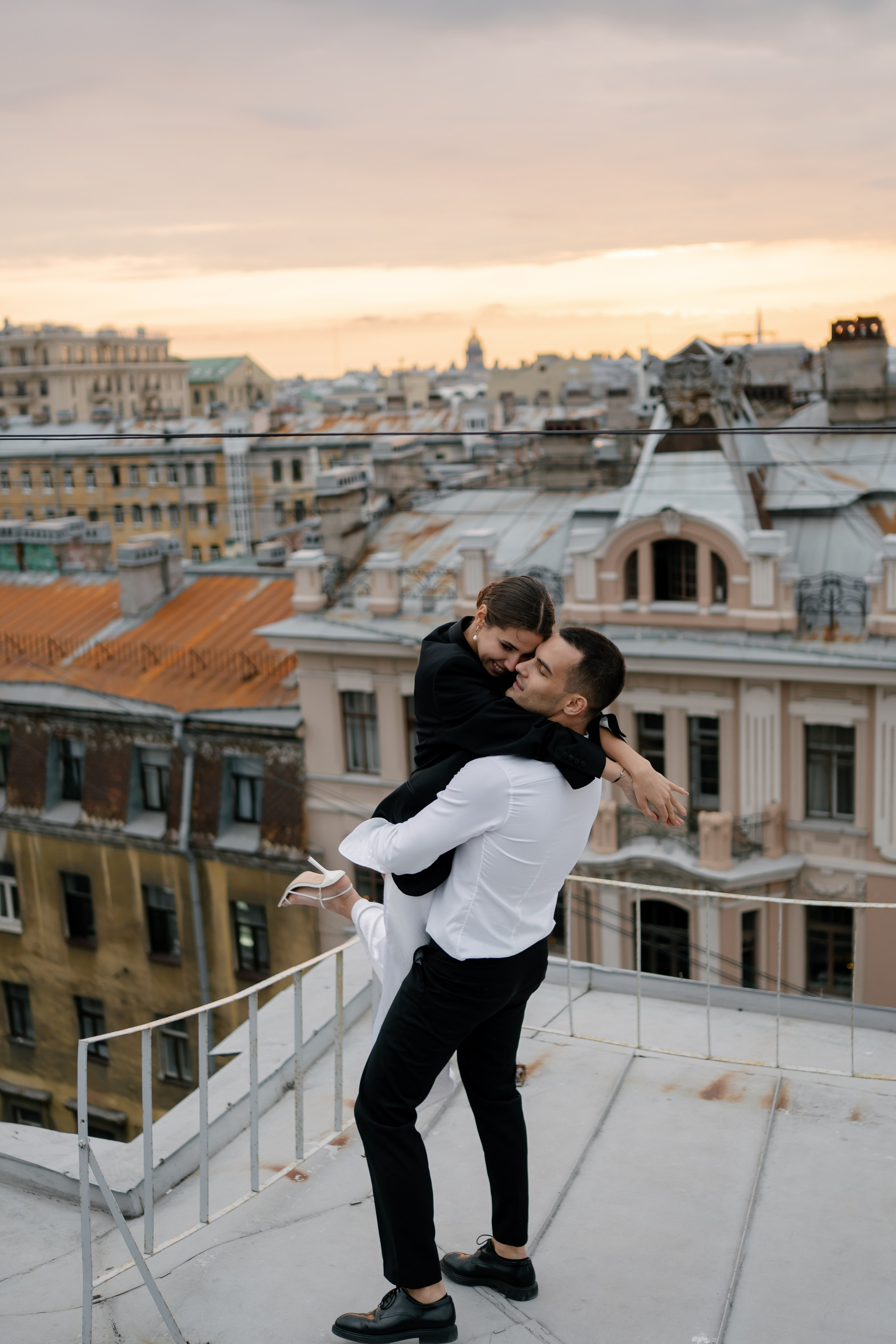 На крышах Питера. Семейный и свадебный фотограф в Красногорске Анастасия Тихонова