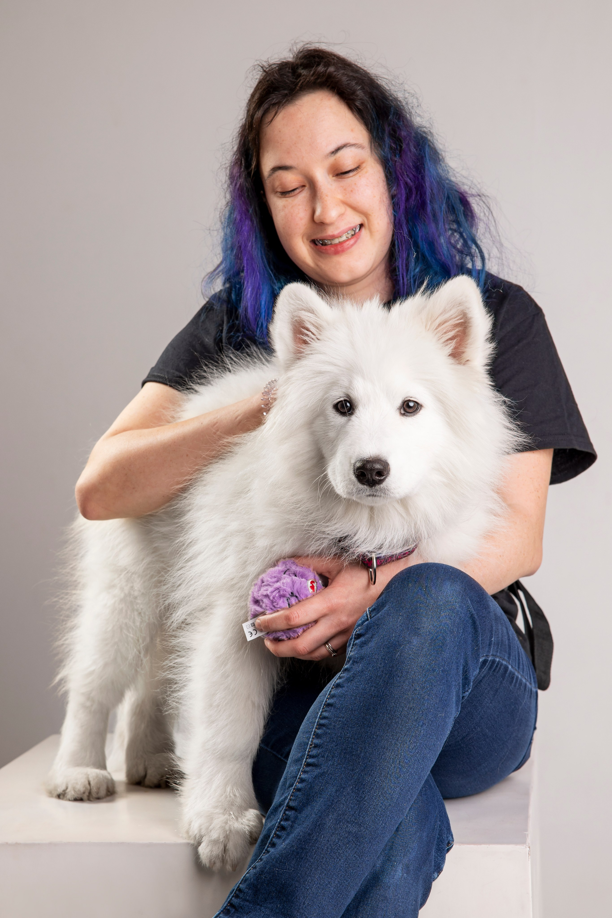 Кая и Даяна. Фотограф анималист в Москве Майорова Евгения