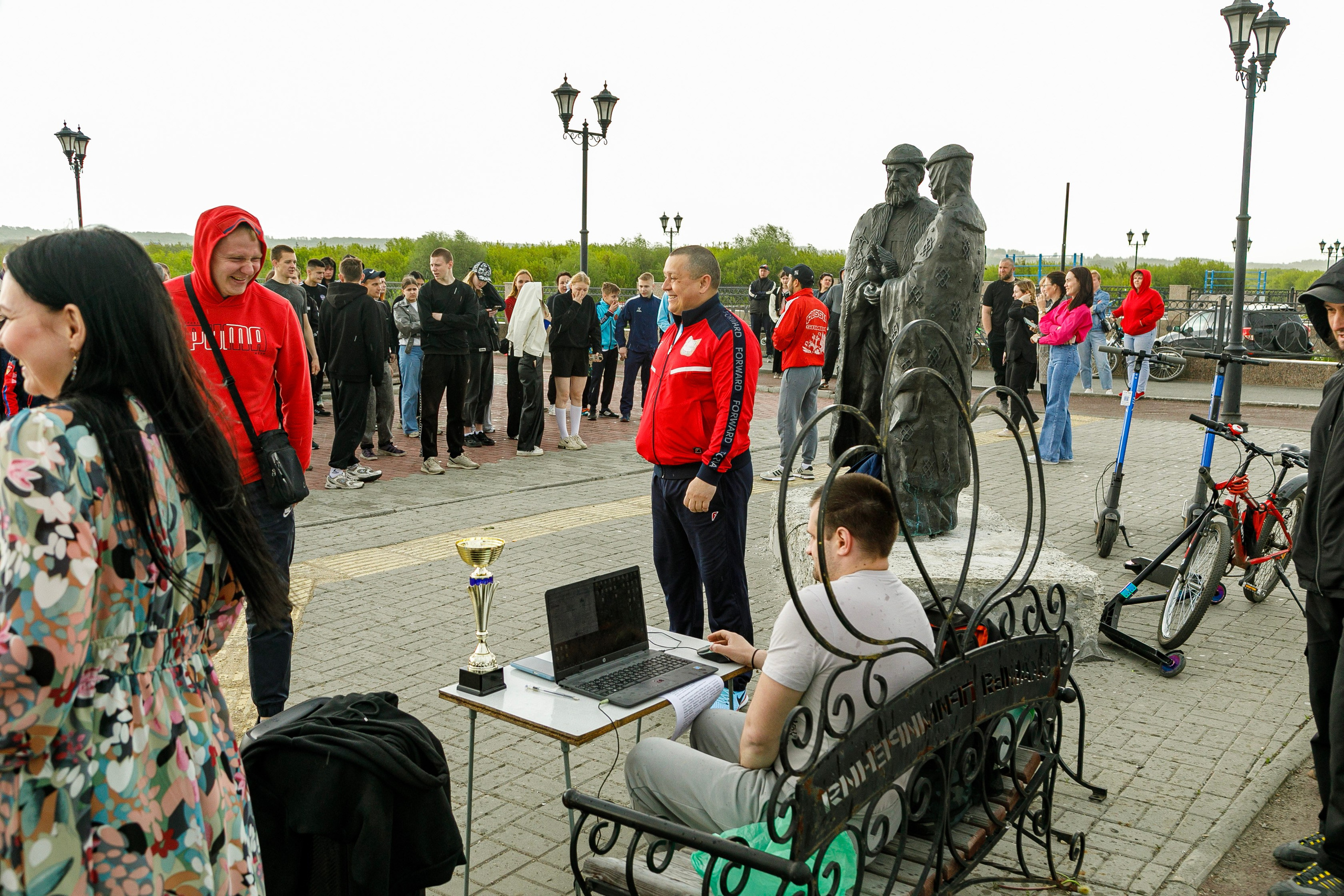 «СпортЛето» и «Зарядка с чемпионом» — семья Сармачевых 😋. Фотограф Андрей Гузеев