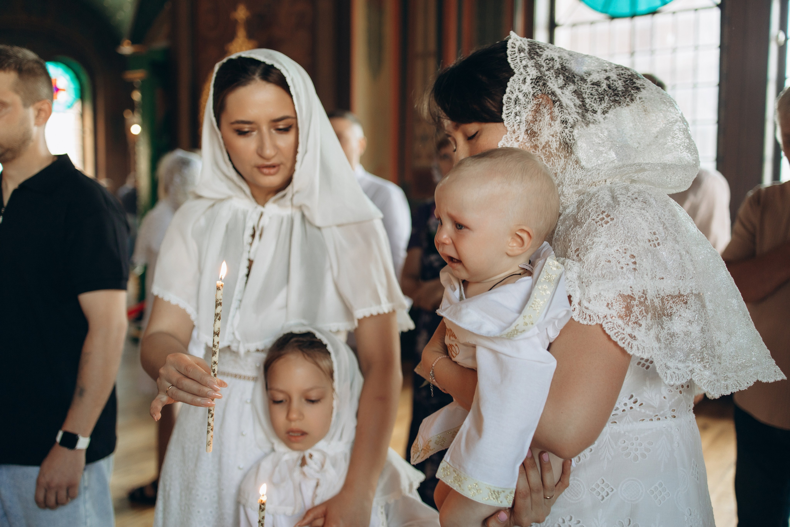 Двойное крещение Анны и Саши. Самый теплый фотограф в Краснодаре Рябоконь Ксения