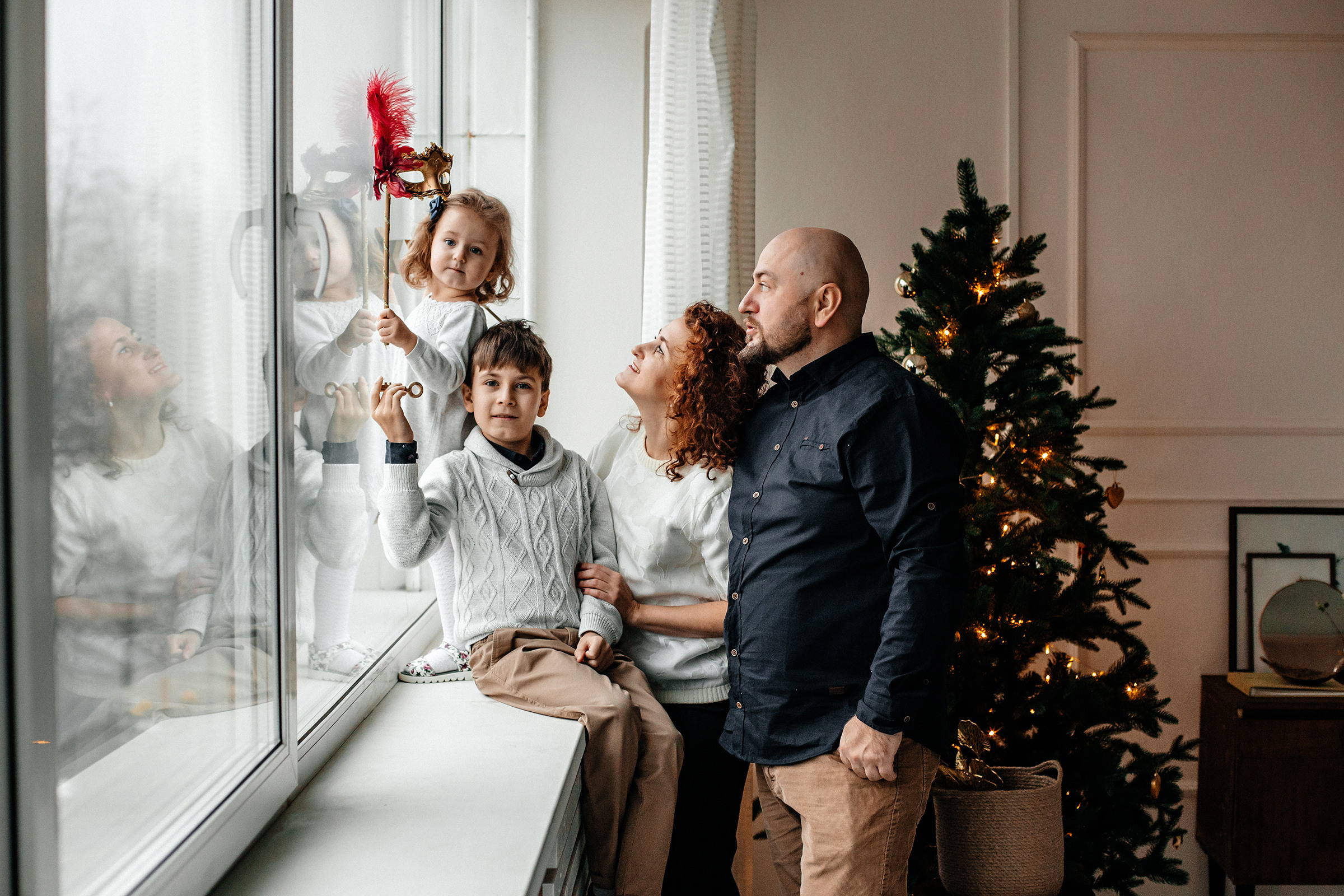 Катя, Денис, Миша и Соня. Семейный фотограф в Минске Саша Павлюк