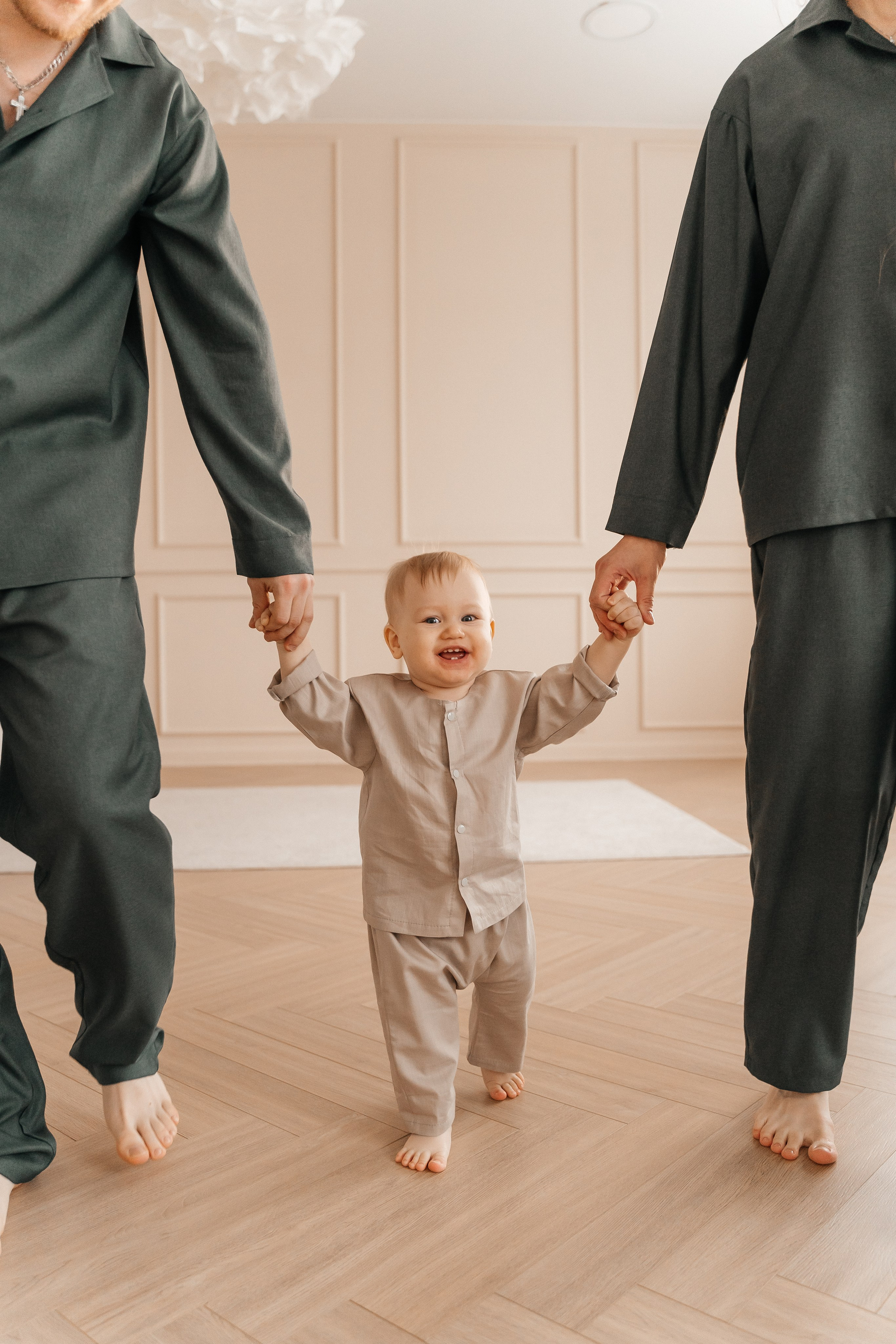 Илья, Таня и Мирон. Волик Мария