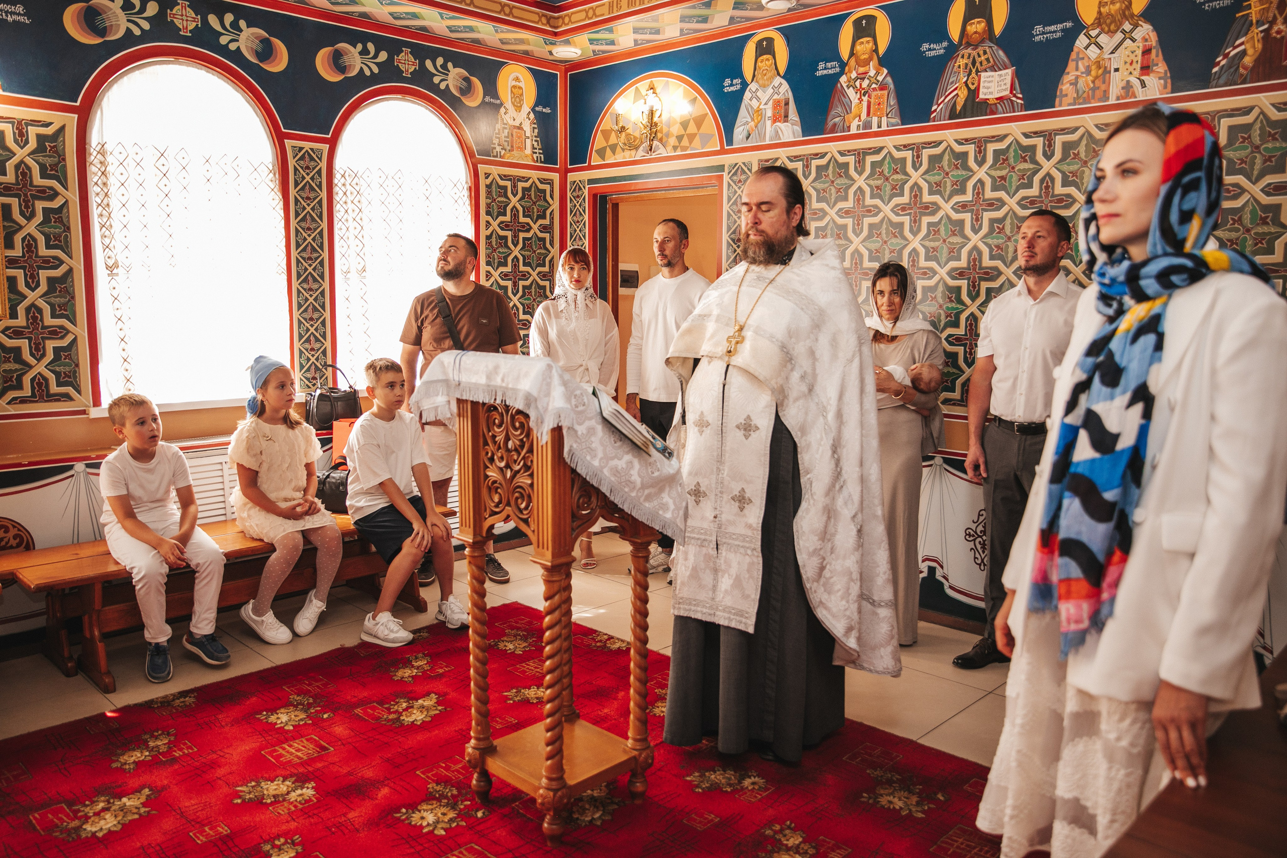 Таинство крещения Кирилла. Фото о ВАЖНОМ