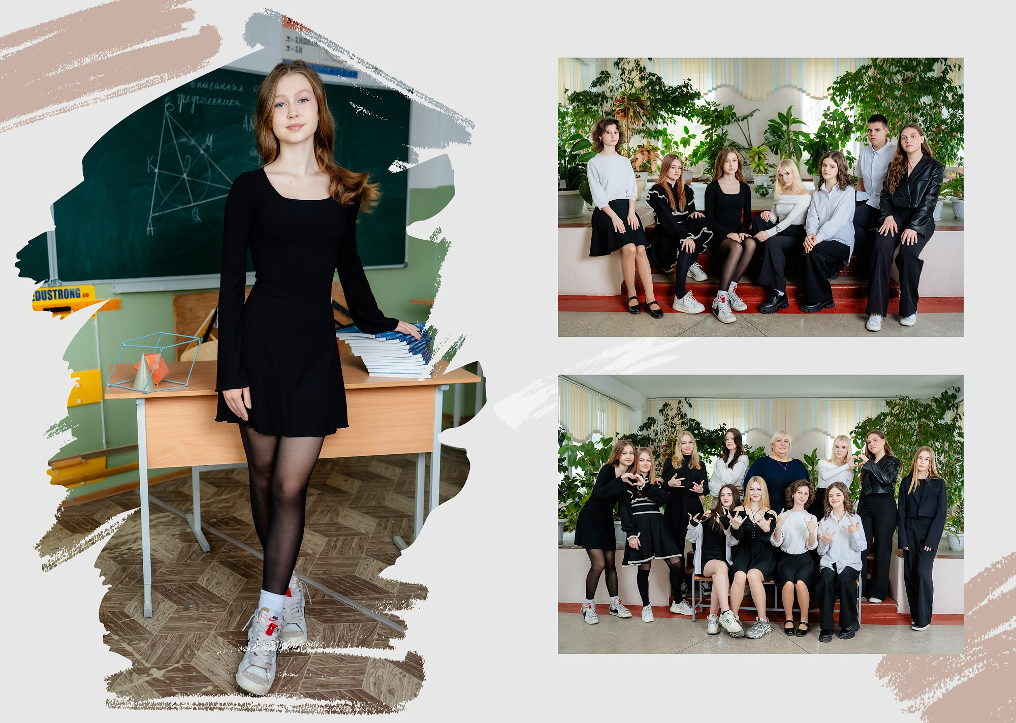 Дизайн альбомов Школа. Детский и Школьный фотограф во Владивостоке. Выпускные альбомы