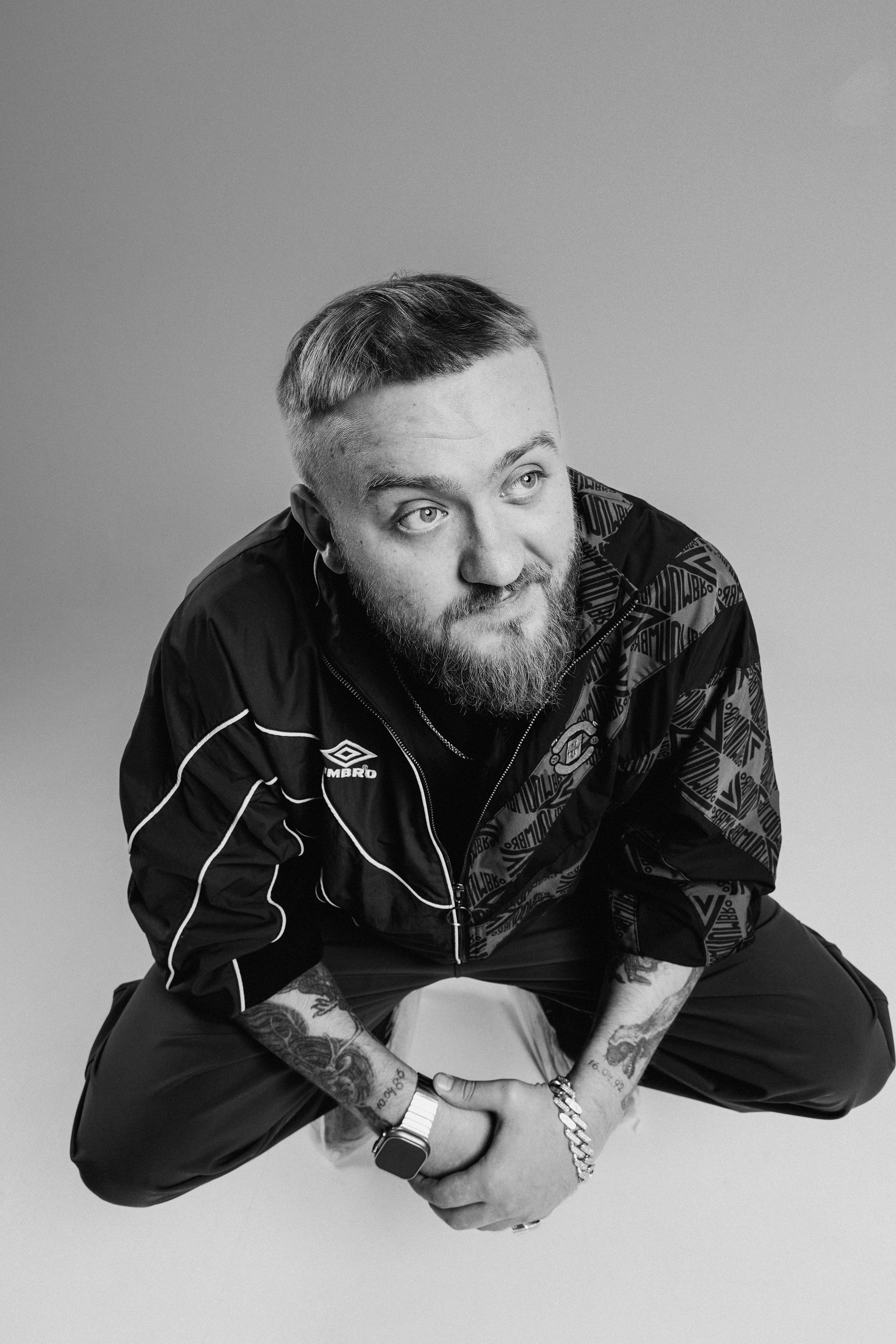 Studio portrait focused on expression and professional presentation