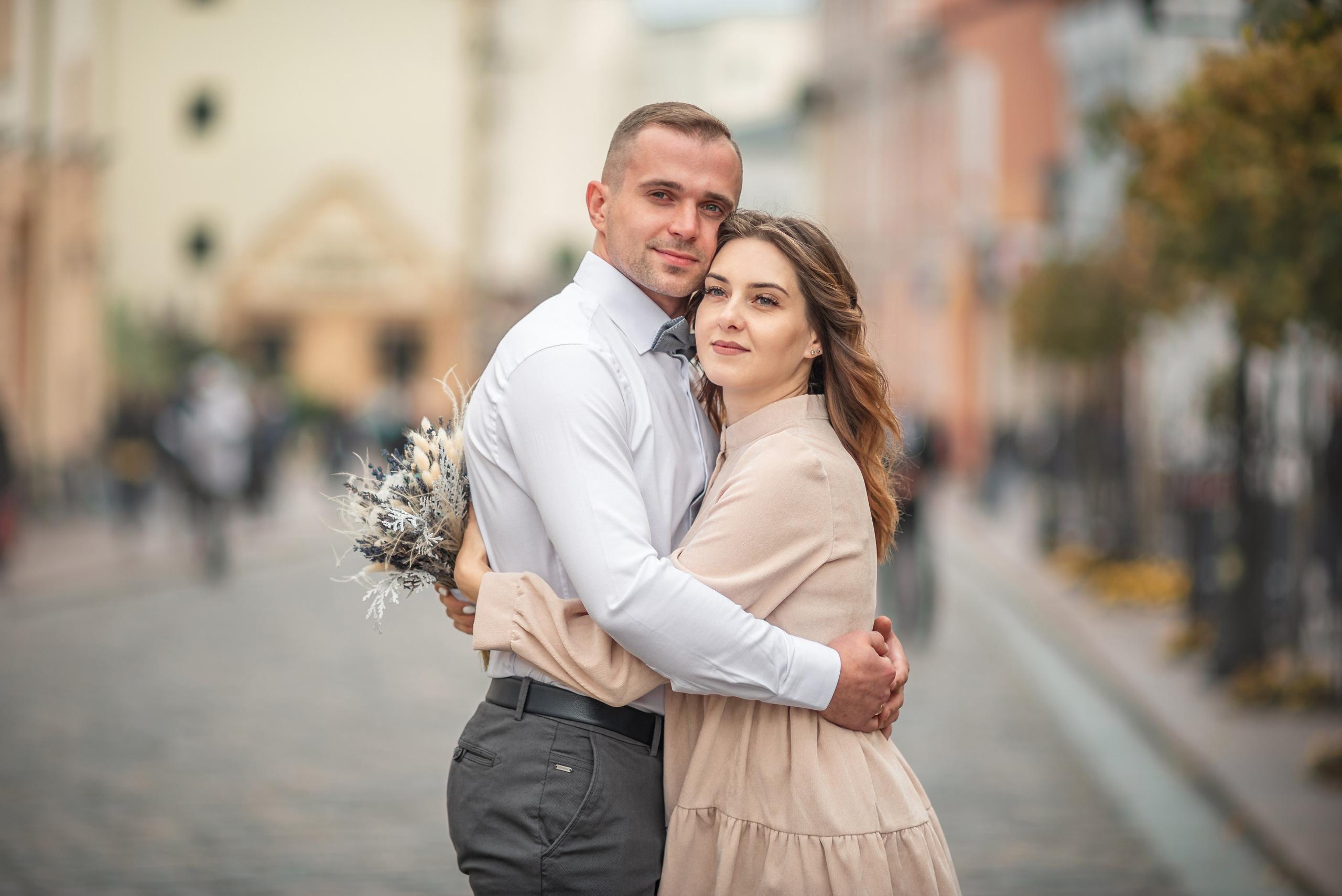 Свадебная прогулка. Екатерина и Евгений. Фотограф Марта Козел. Гродно, Беларусь