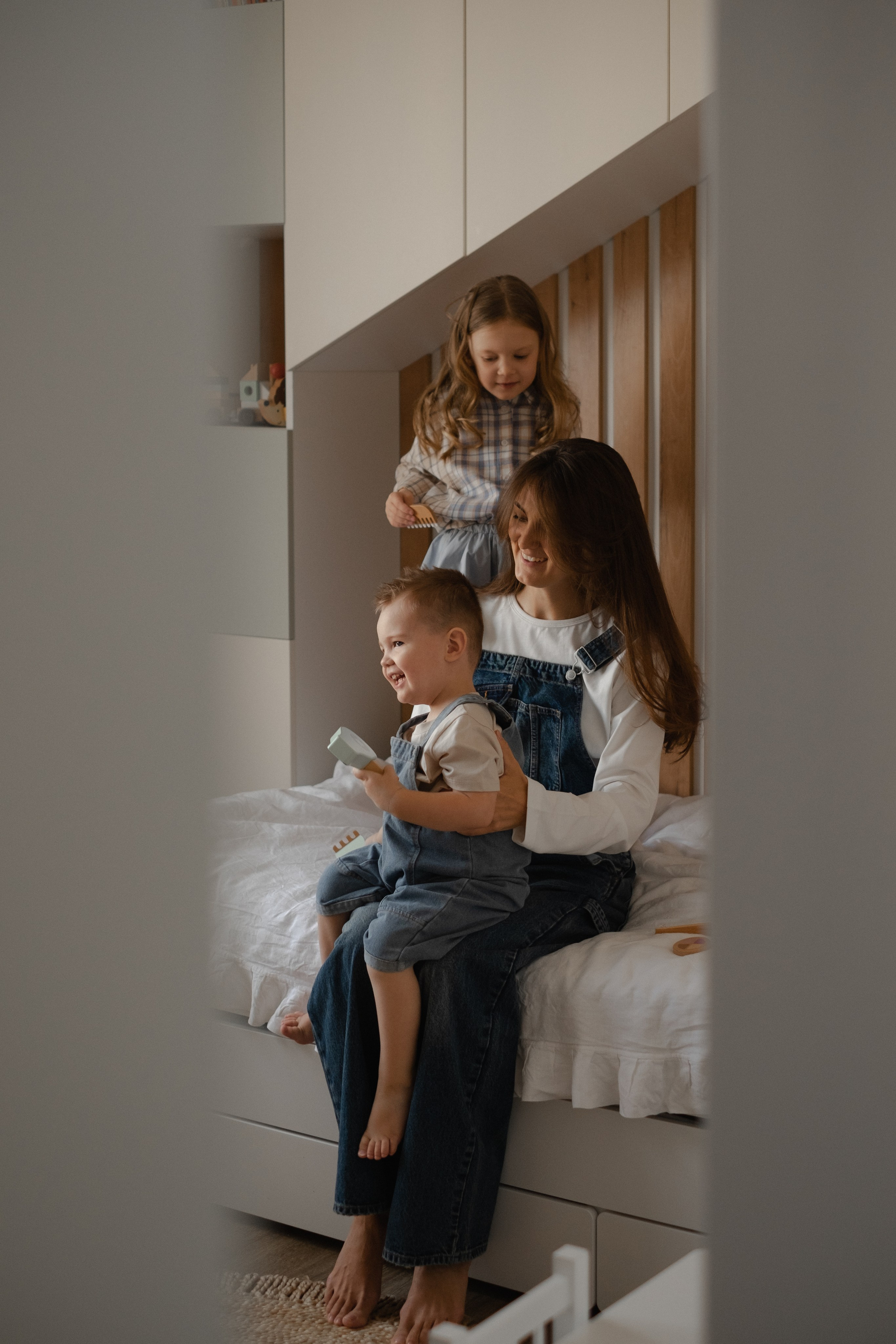 Элла, Кирилл, Алиса и Даниил | домашняя съемка. Фотограф в Новосибирске Диана Ильиных