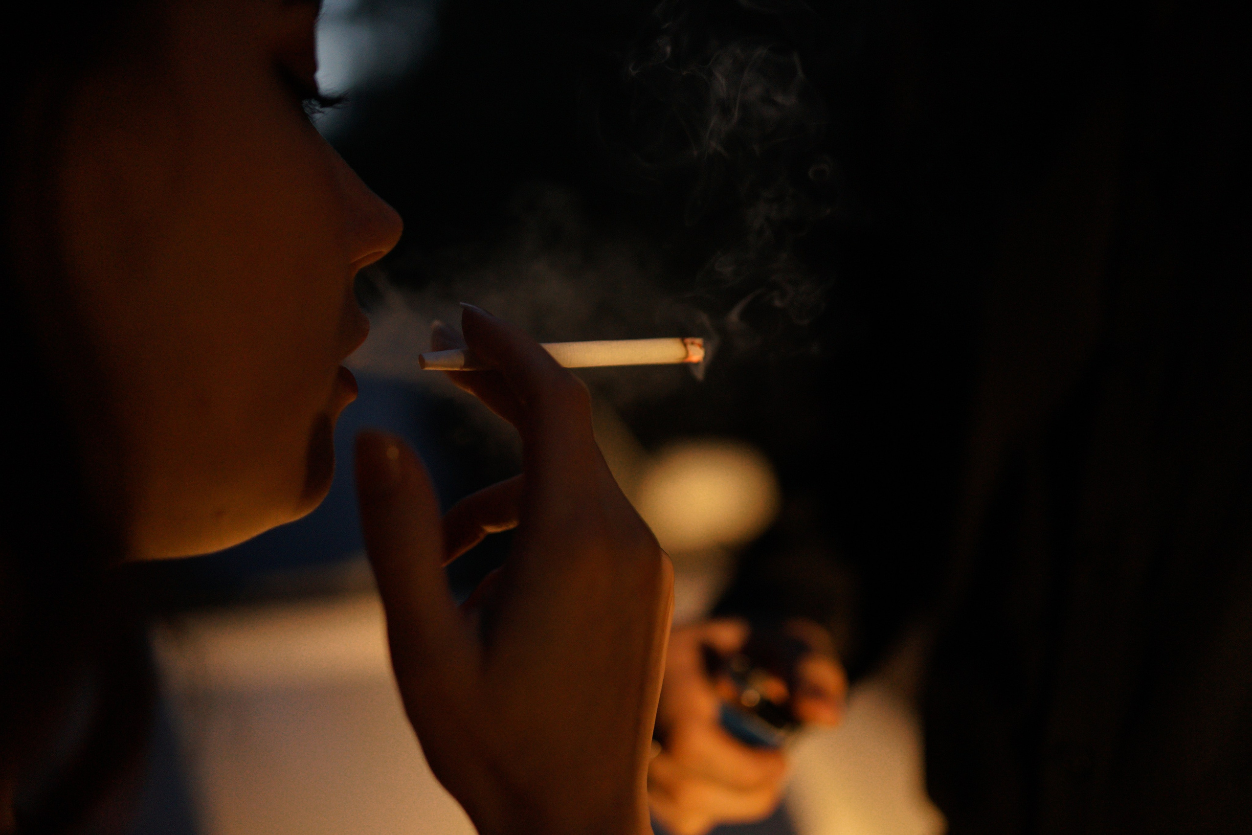 Поздний закат