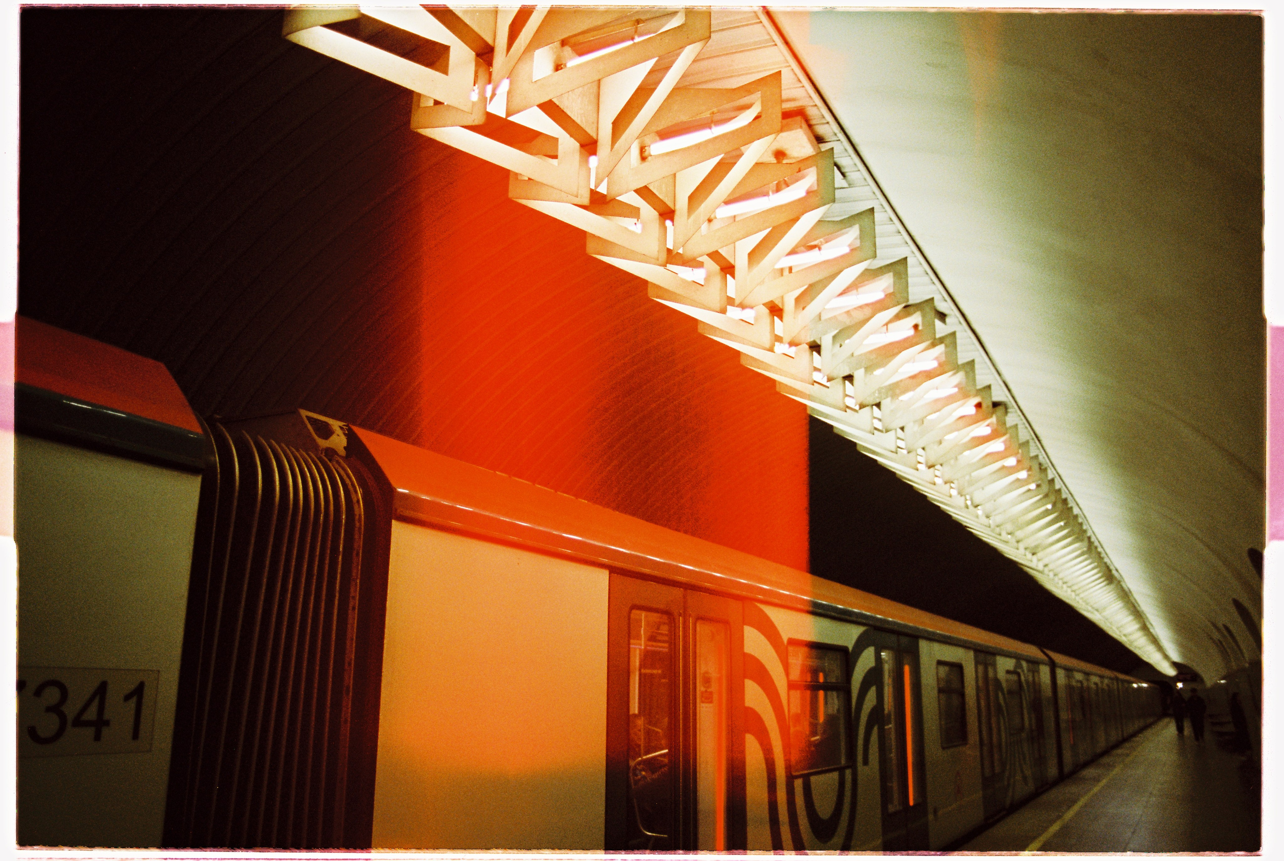 Moscow metro. Tatiana Darina — film photographer in St. Petersburg