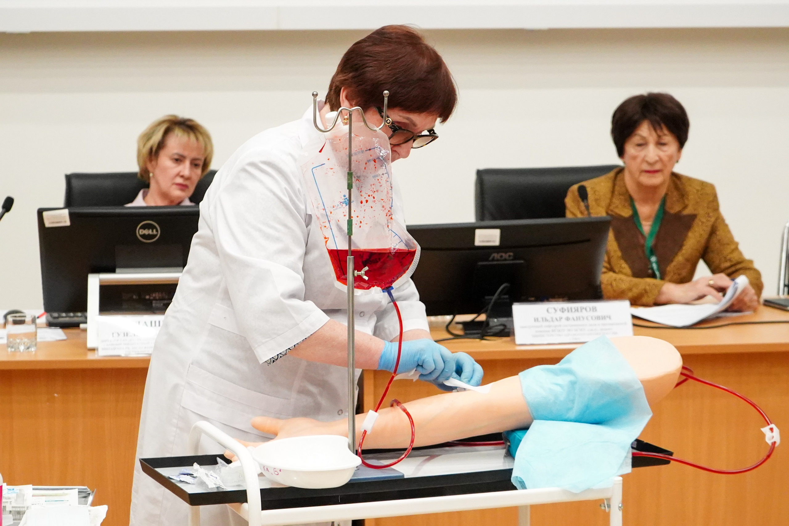 Выездная секция «Сестринское дело в хирургии». Фотограф Гильмутдинов Руслан