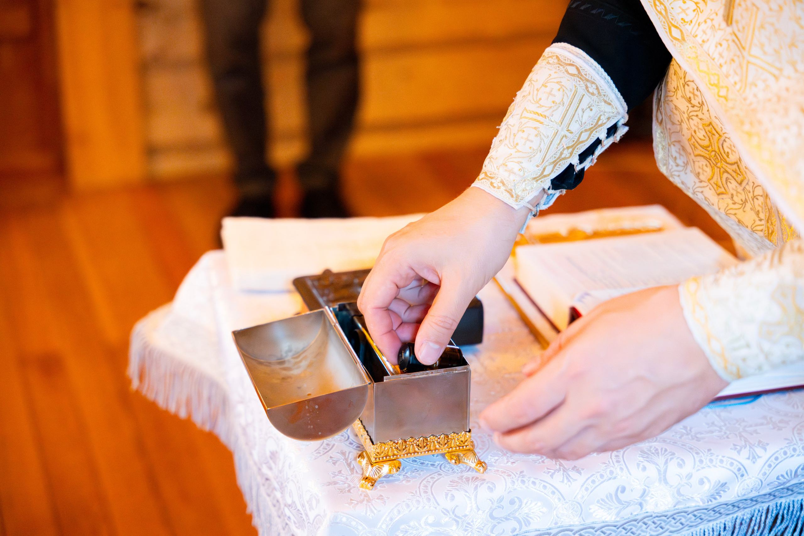 Крещение Ильи. Фотограф Юлия Попова