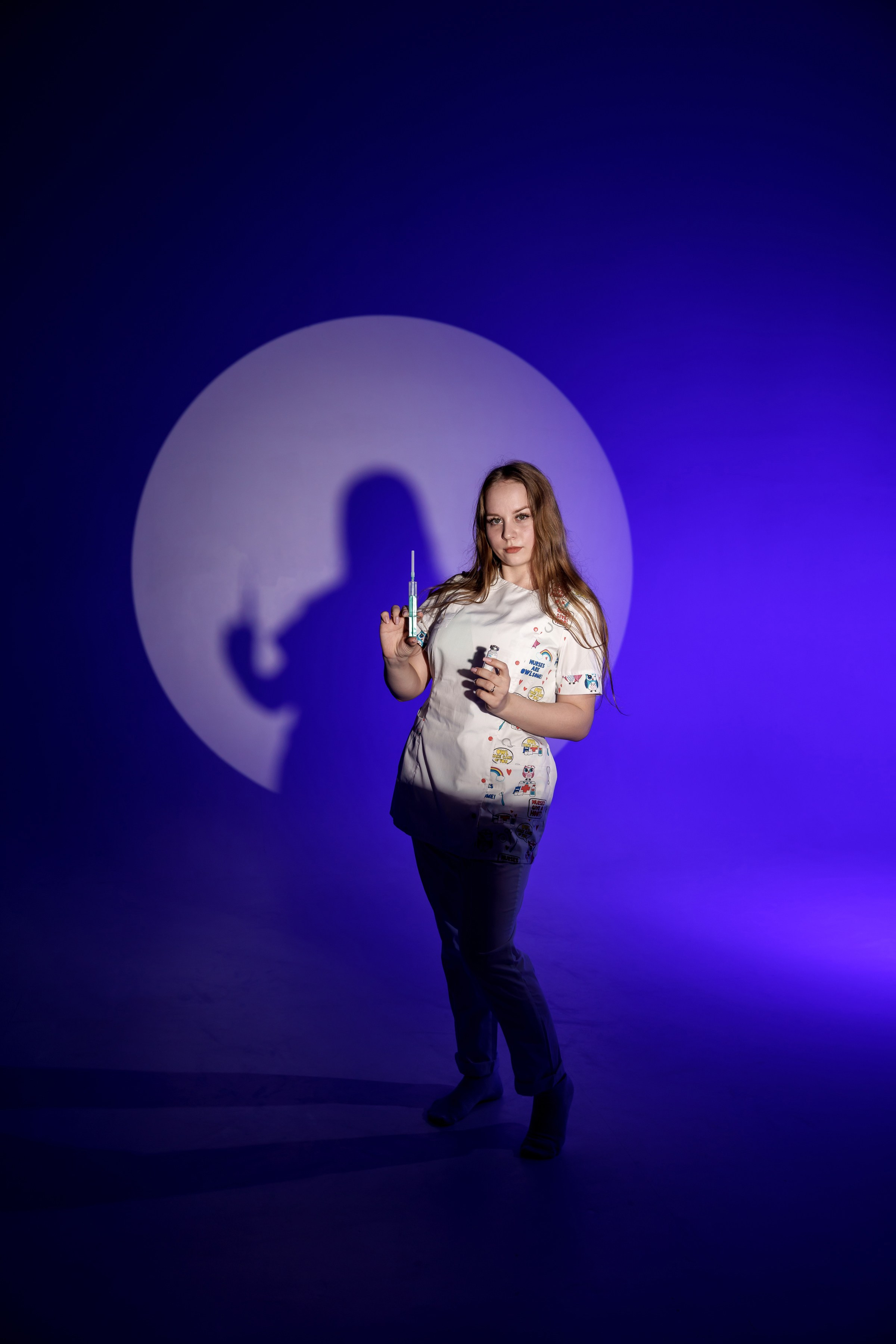 Выпускники мед колледжа — сьемка в студии. Ольга Плаксина фотограф в Саратове