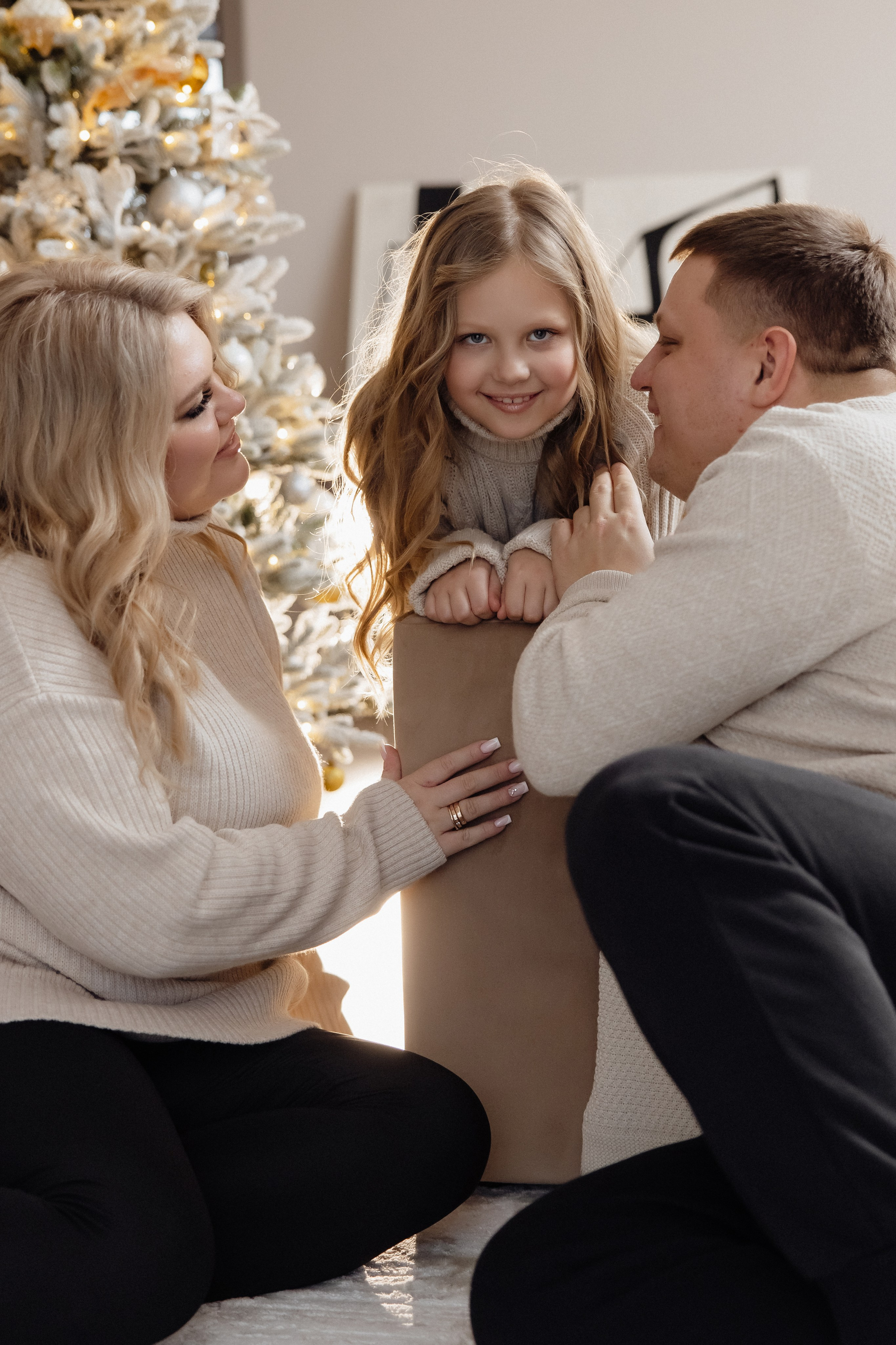 Домашняя новогодняя. Семейный и свадебный фотограф в Челябинске Мария Леонтьева