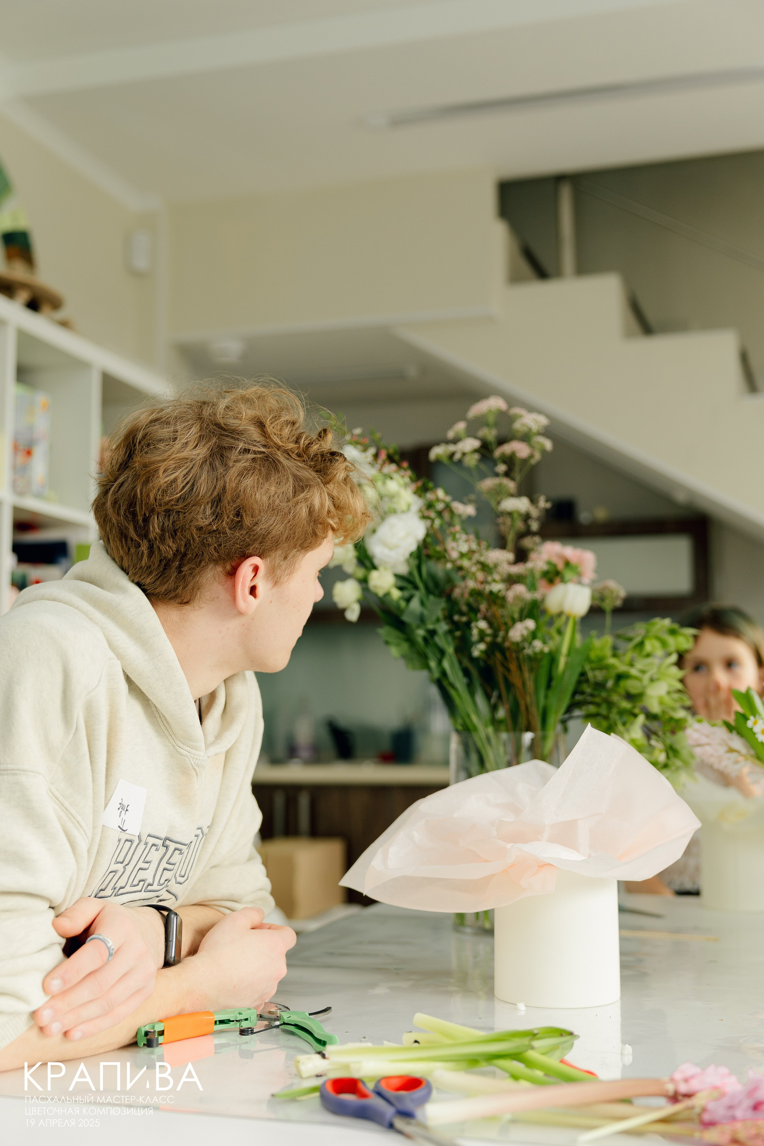 Пасхальный МК от студии цветов Крапива