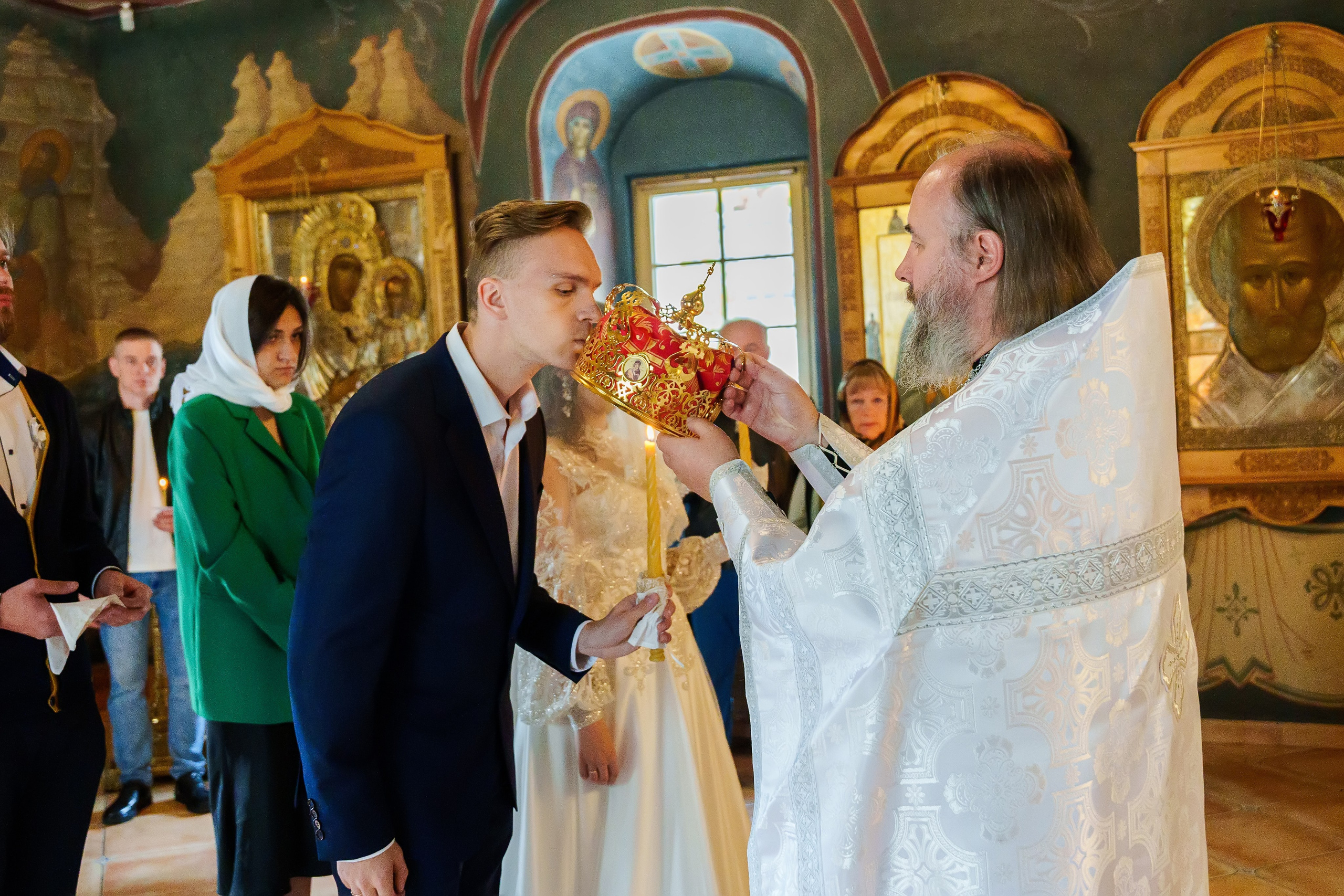 Венчание. Фотограф Юлия Попова