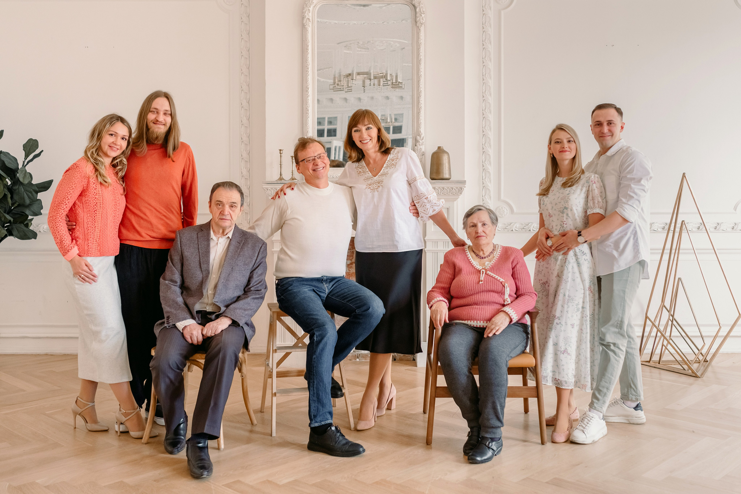 Фотосессия Большой Семьи. Фотограф Юлия Кондратьева