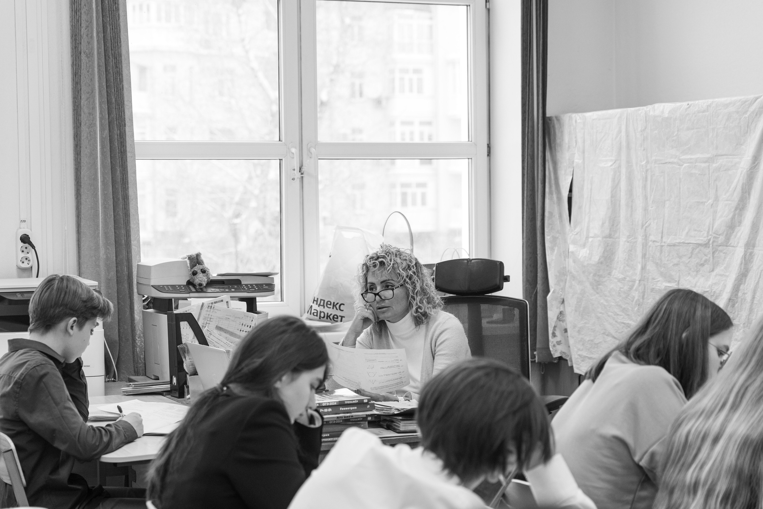 Репортаж с урока. Школьный фотограф в Москве Семенова Ирина