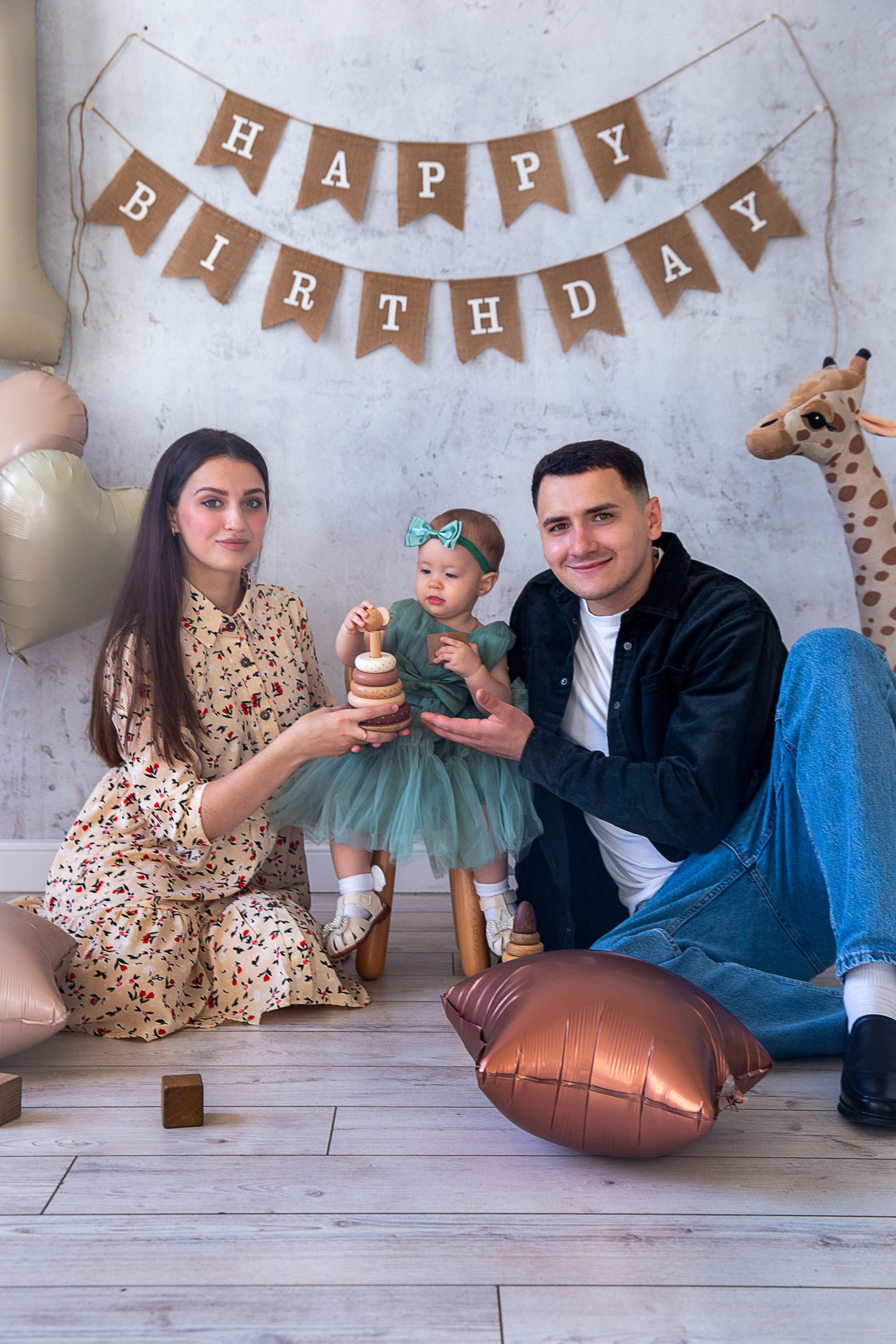 С Днем Рожденья Ева! Студийная съемка. Семейный и детский фотограф в Москве и Московской области Ольга Иванютина