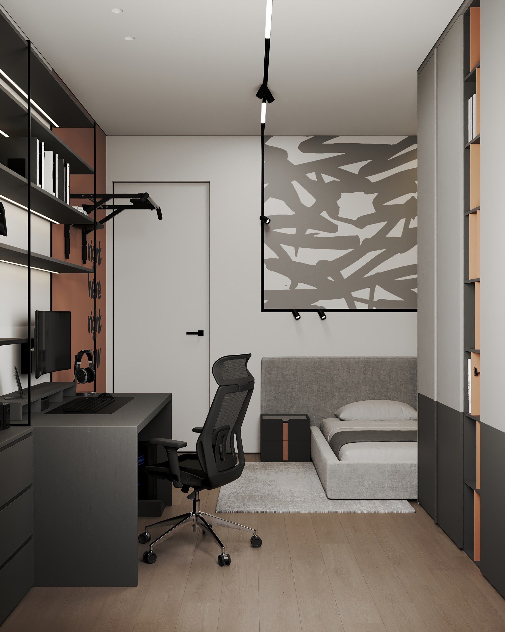 B22_Tretiakova_interiors. 3d визуализатор интерьера Анастасия Лосицкая