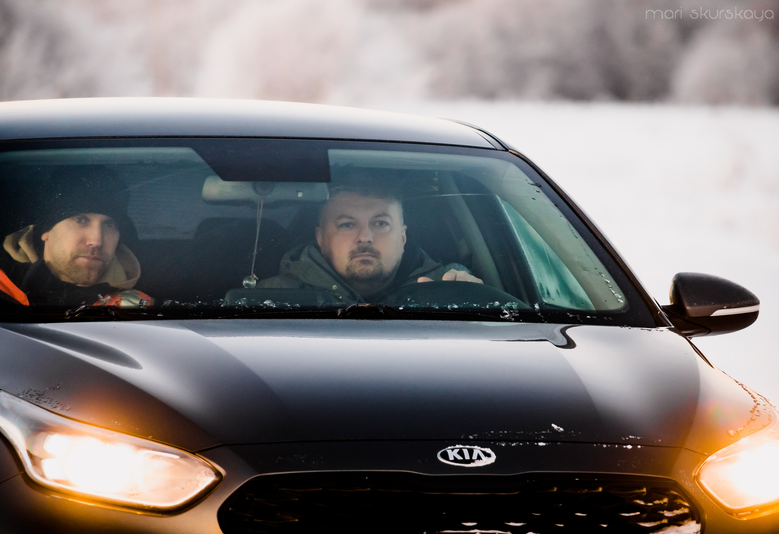 Контраварийная практика вождения автомобиля. Мотофотограф в Санкт-Петербурге Мария Скурская