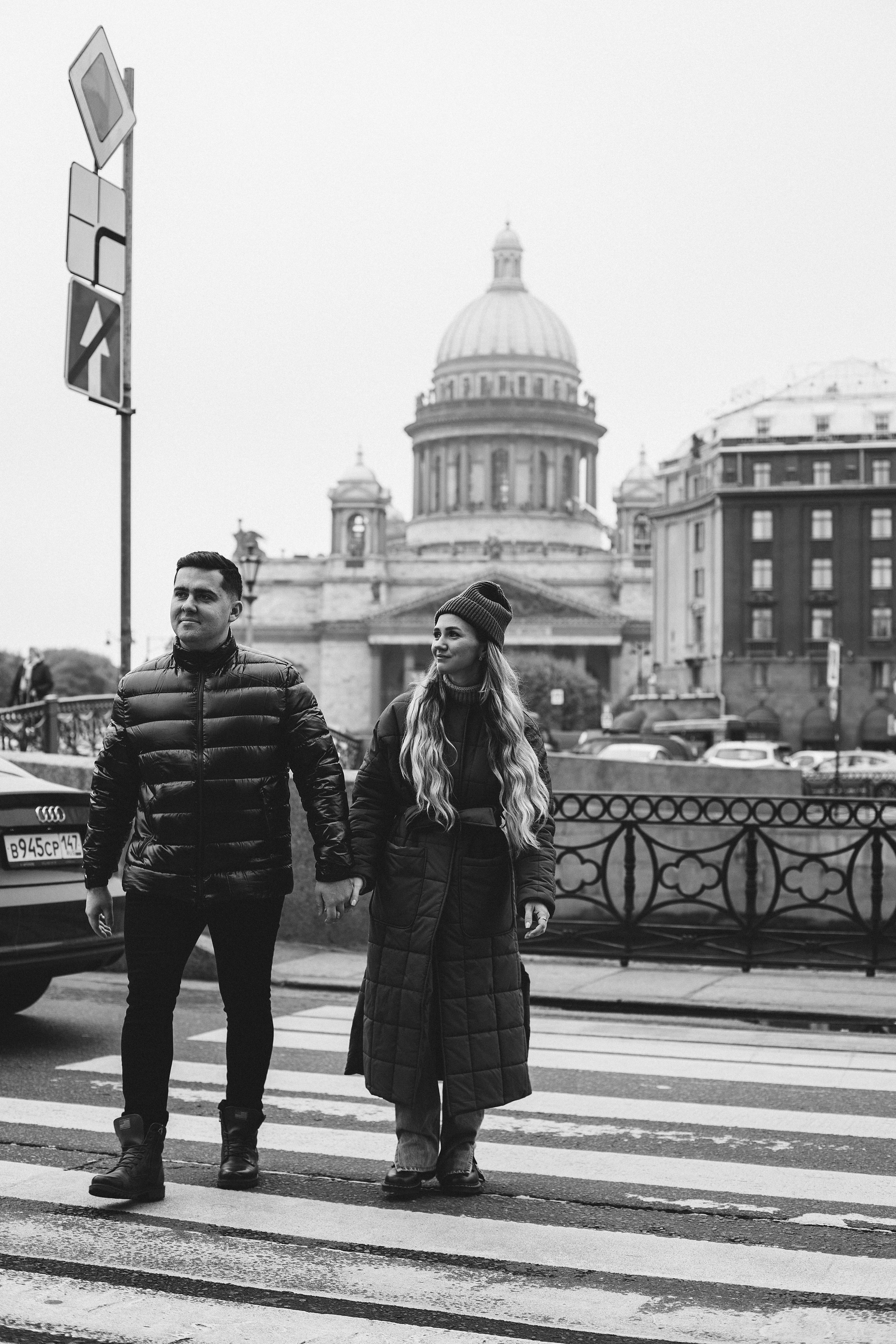 Семейная прогулка по городу. Свадебный фотограф Санкт-Петербург  Москва