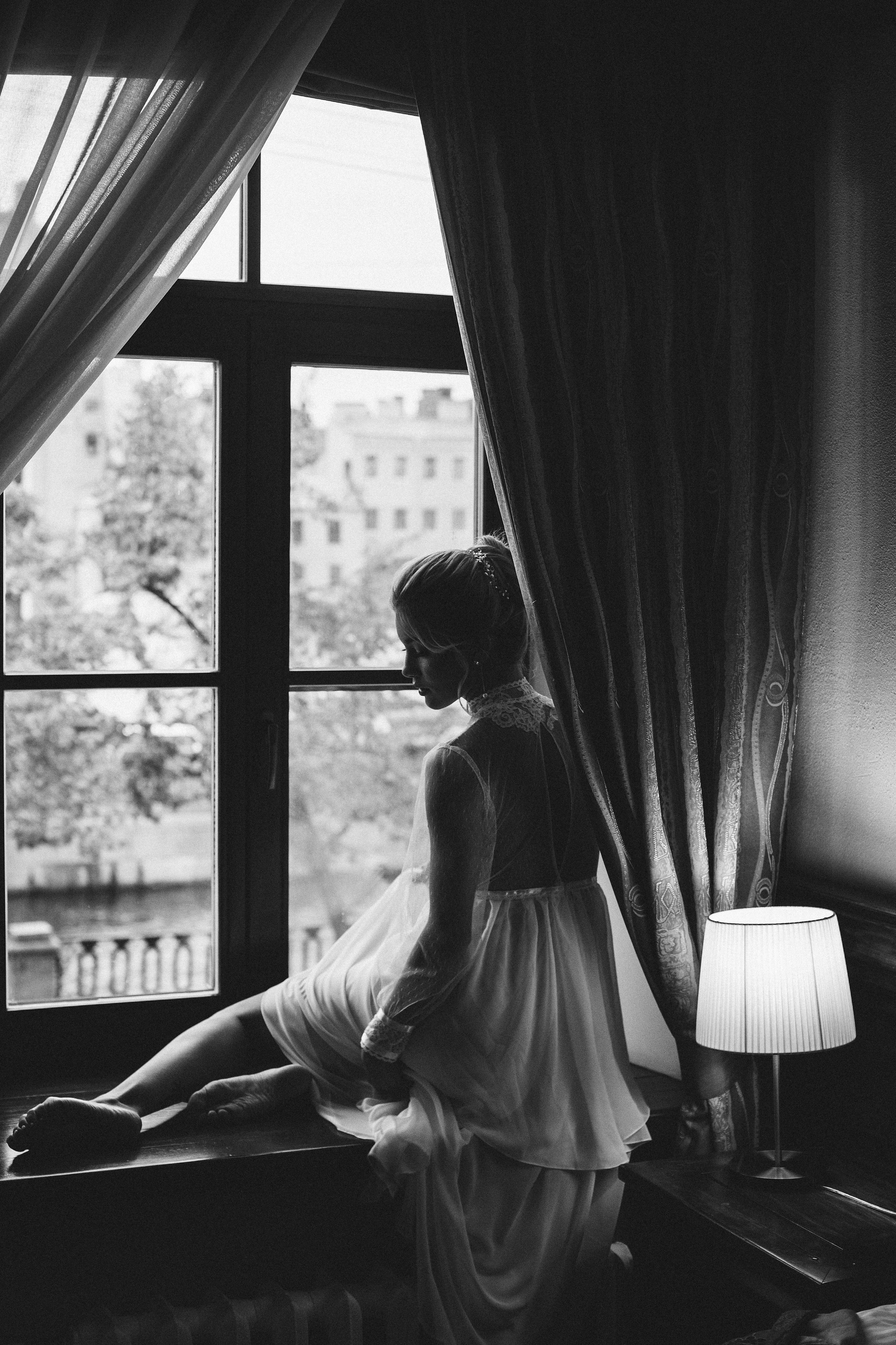 Утро невесты в Александр Хаус. Свадебный фотограф Санкт-Петербург  Москва