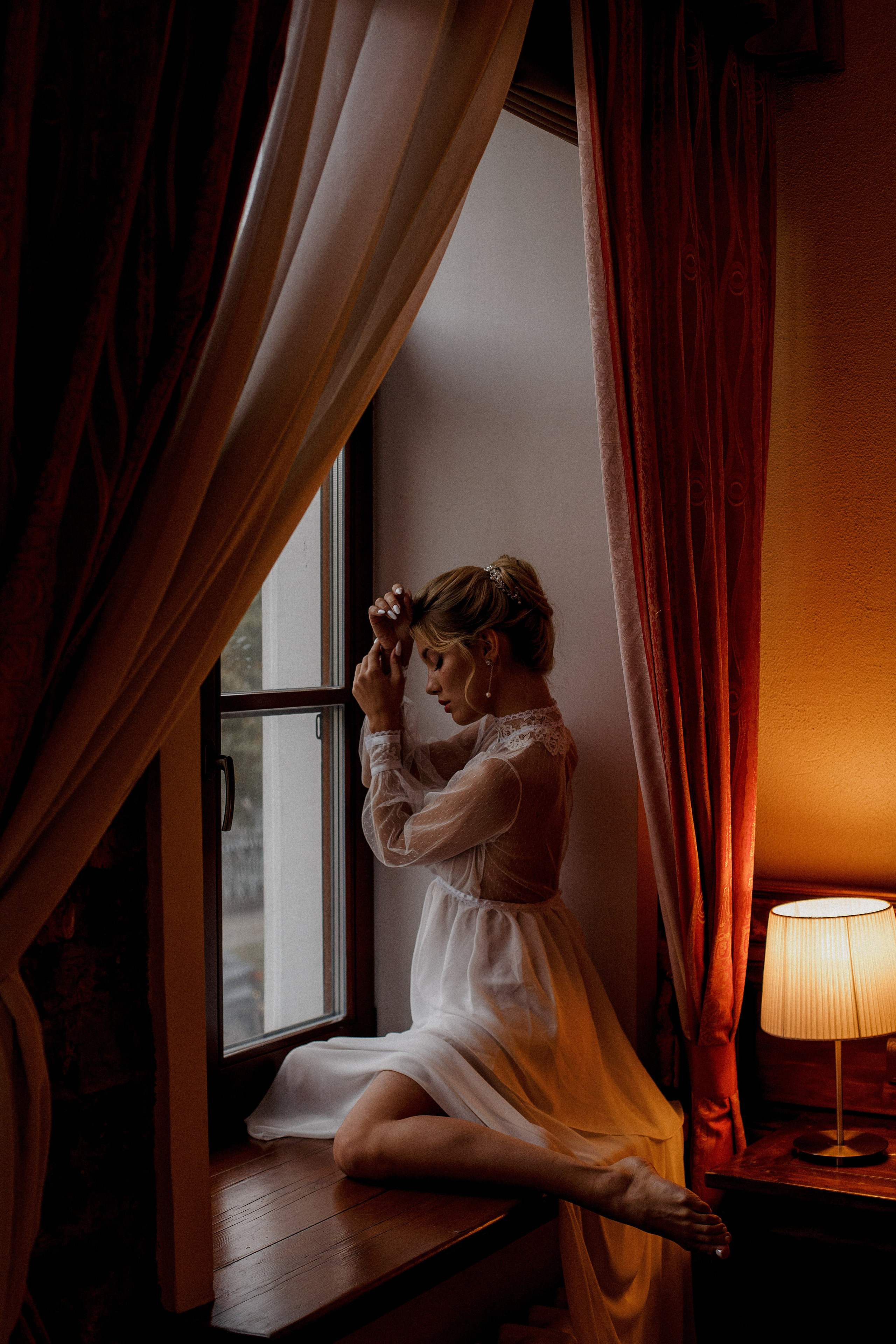 Утро невесты в Александр Хаус. Свадебный фотограф Санкт-Петербург  Москва