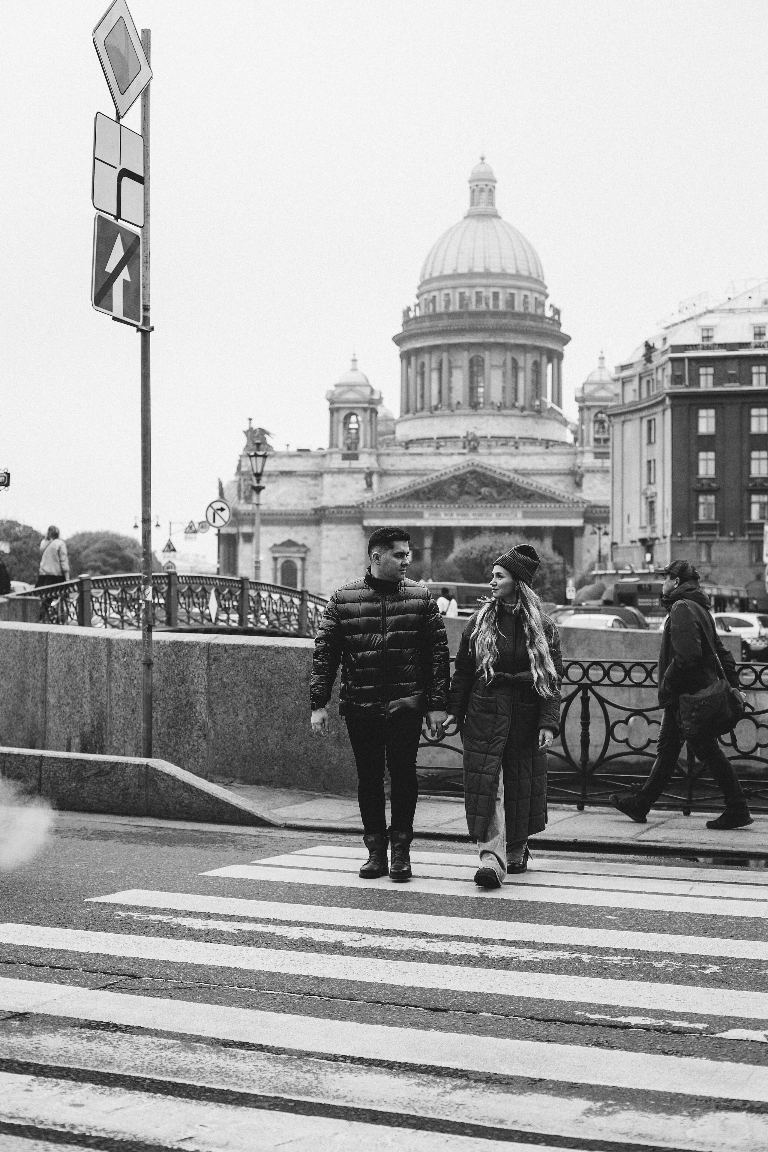 Семейная прогулка по городу. Свадебный фотограф Санкт-Петербург  Москва