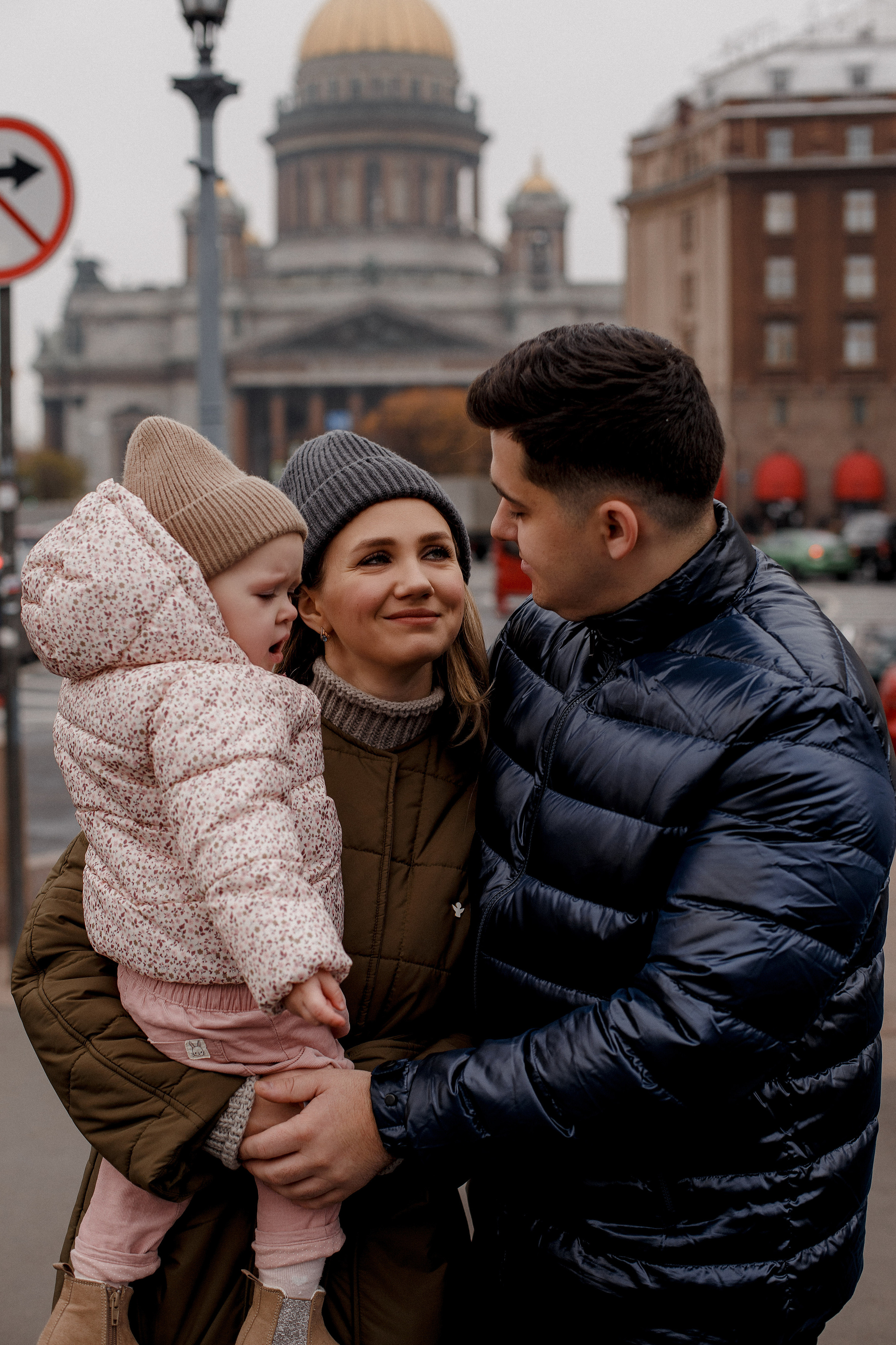 Семейная прогулка по городу. Свадебный фотограф Санкт-Петербург  Москва