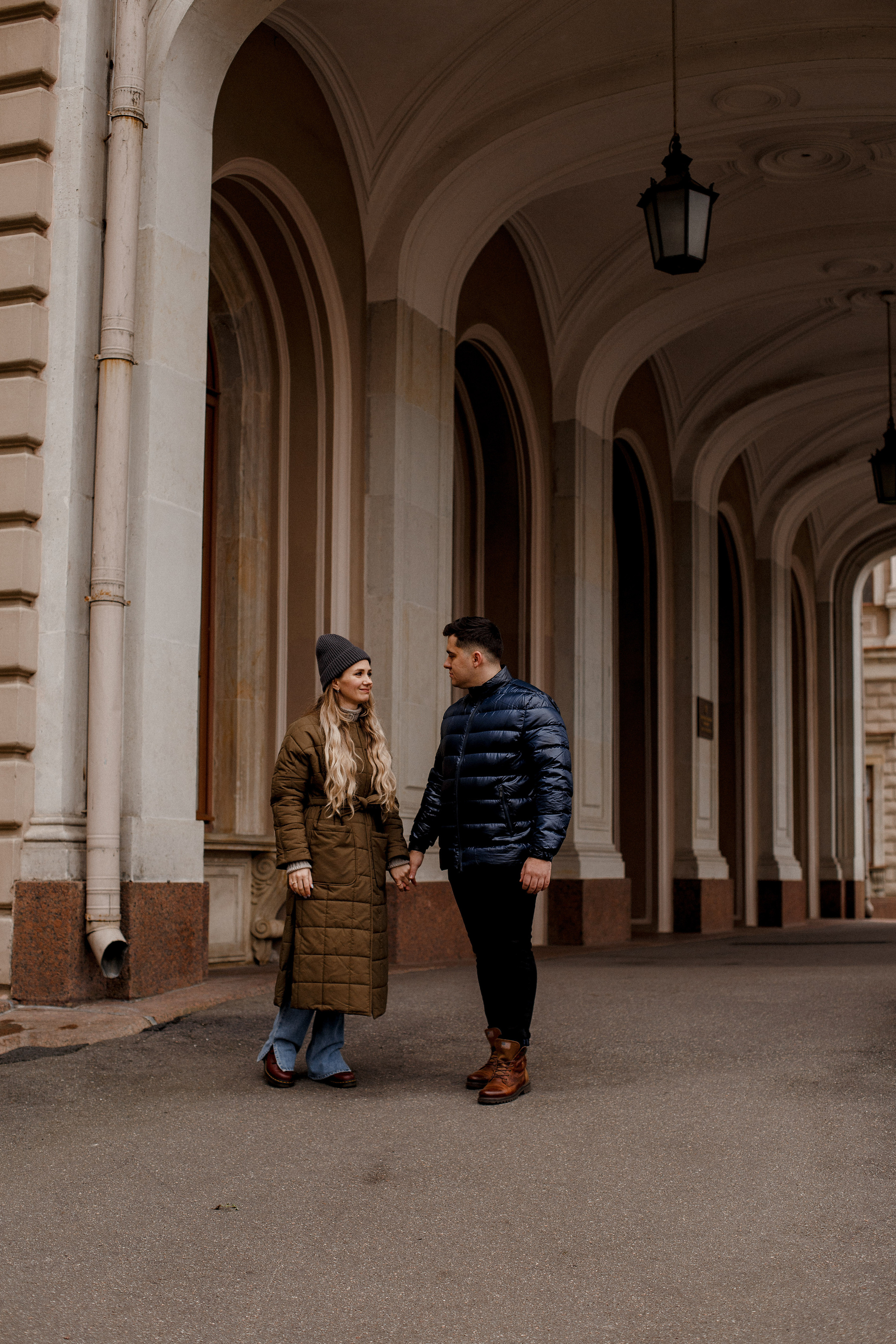 Семейная прогулка по городу. Свадебный фотограф Санкт-Петербург  Москва