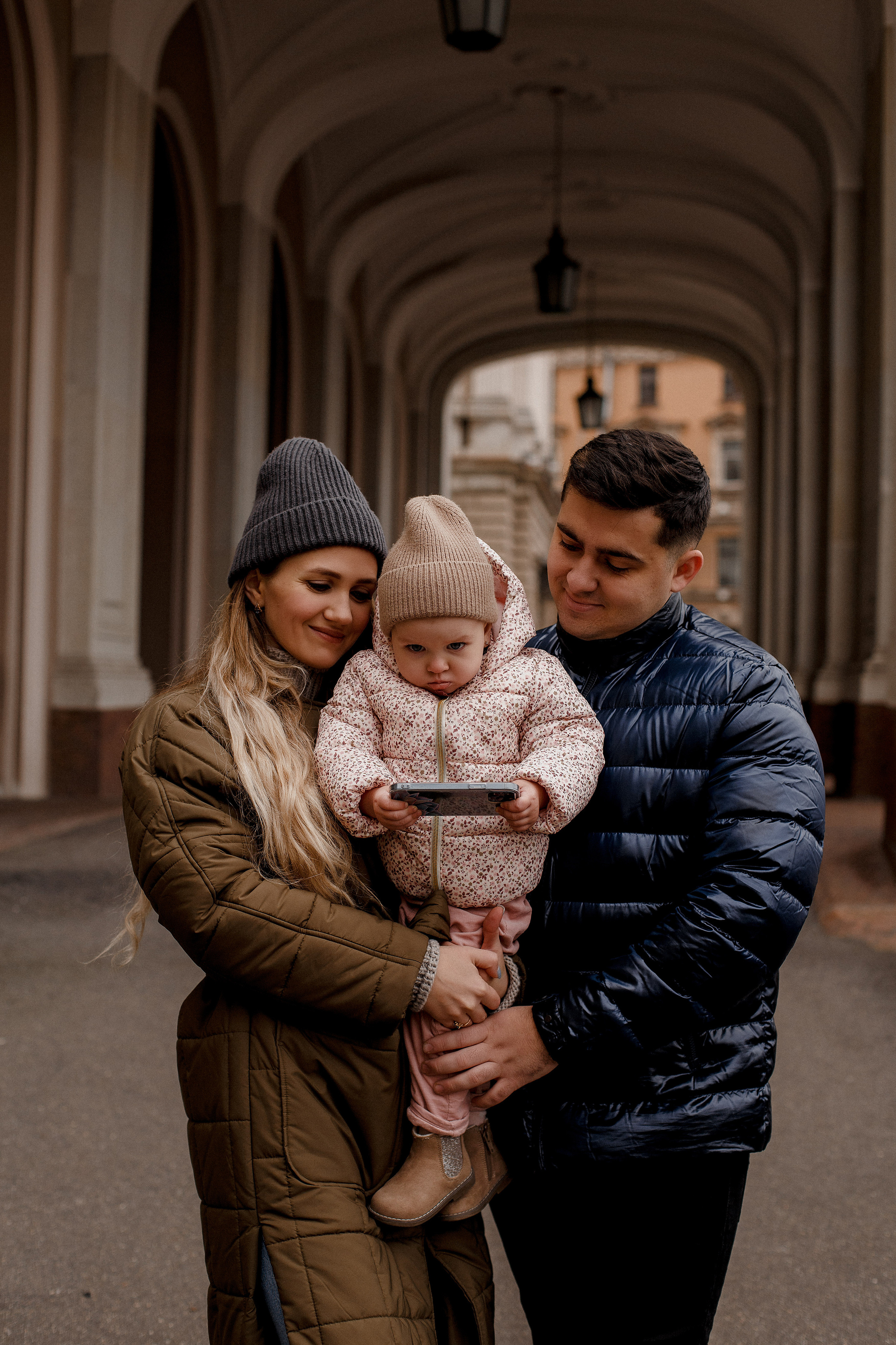 Семейная прогулка по городу. Свадебный фотограф Санкт-Петербург  Москва