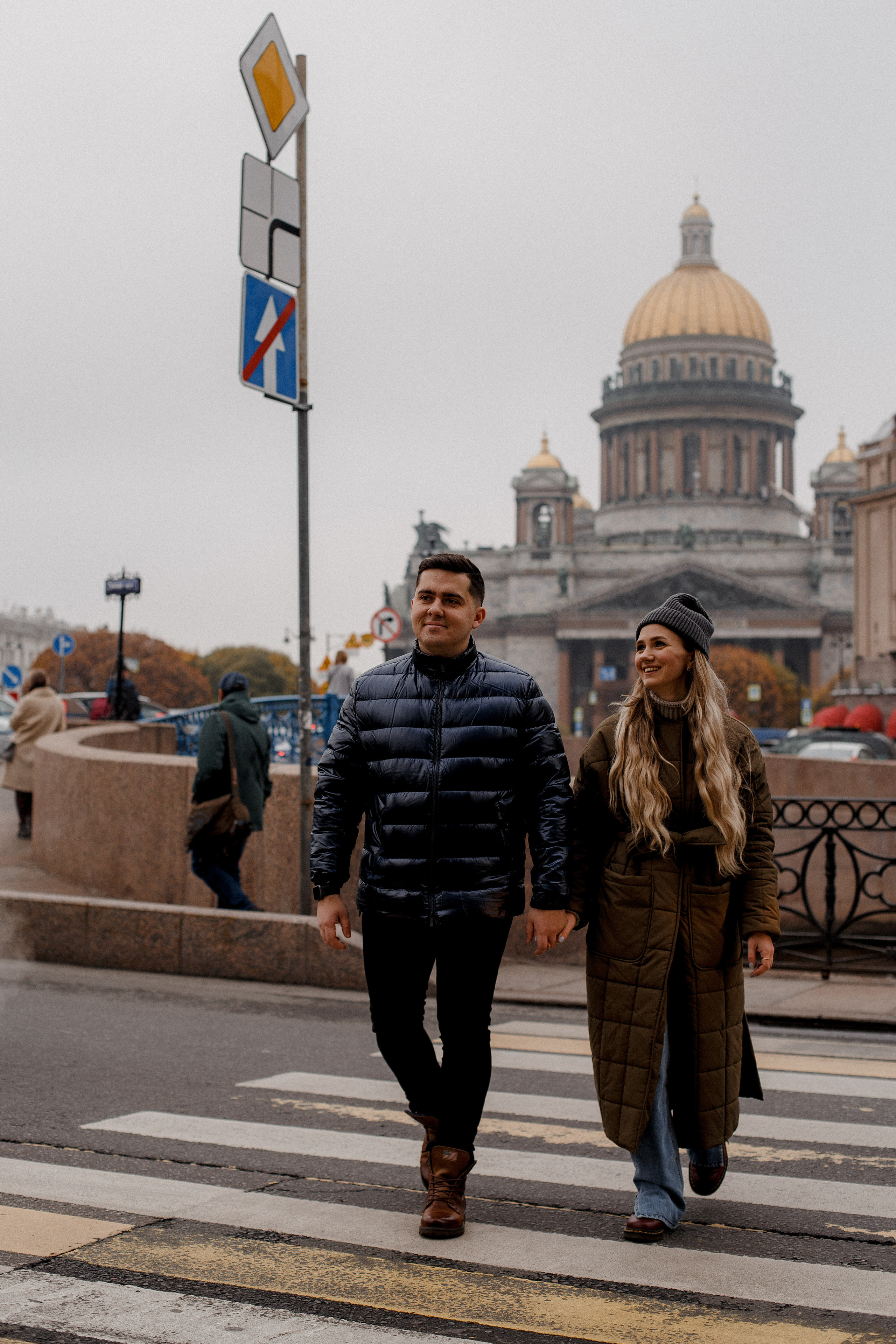 Семейная прогулка по городу. Свадебный фотограф Санкт-Петербург  Москва