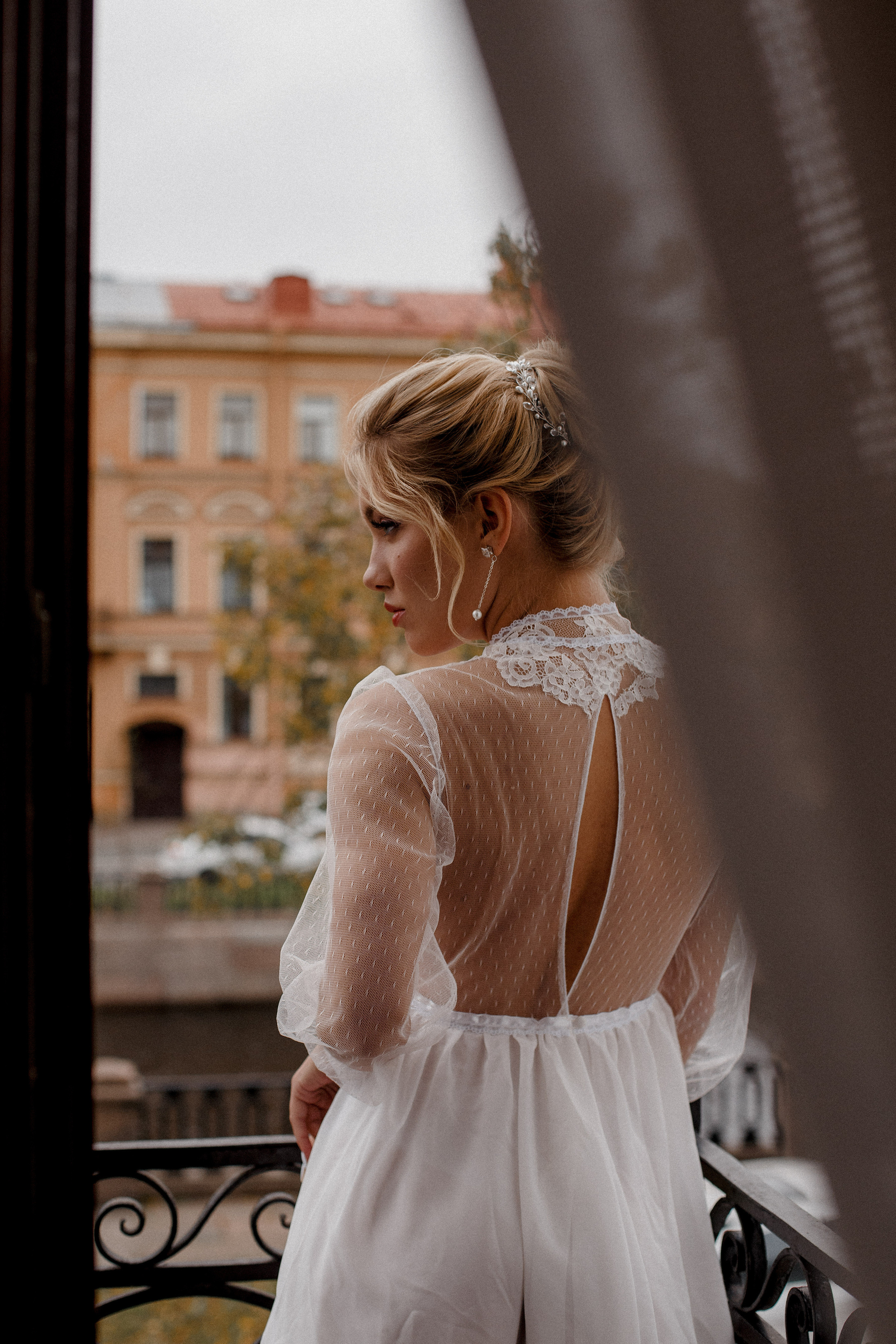 Утро невесты в Александр Хаус. Свадебный фотограф Санкт-Петербург  Москва