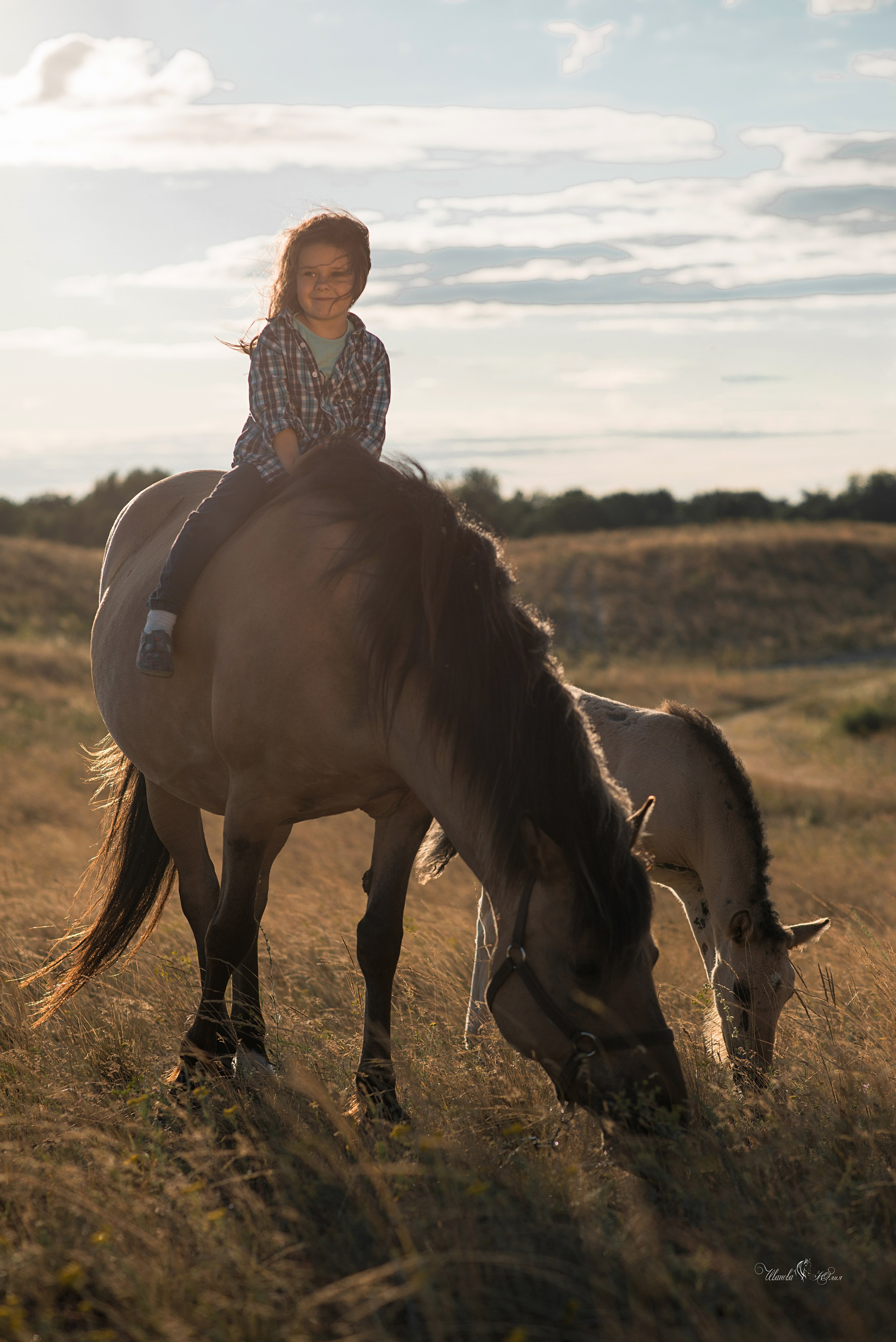 Семья Василия и Натальи. Конный фотограф в Саратове Юлия Иванова