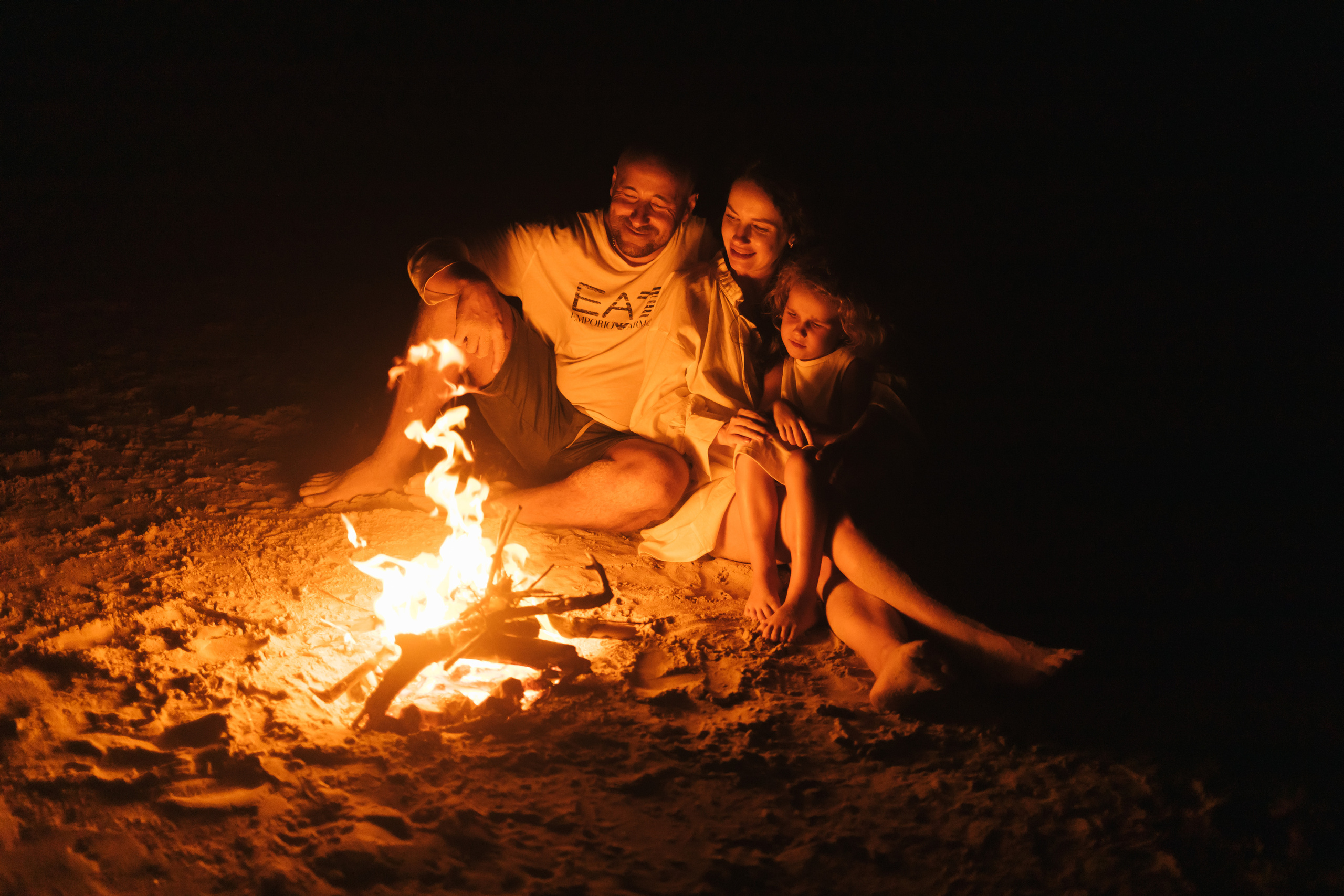 Ночь у костра. Фотограф в Ростове-на-Дону