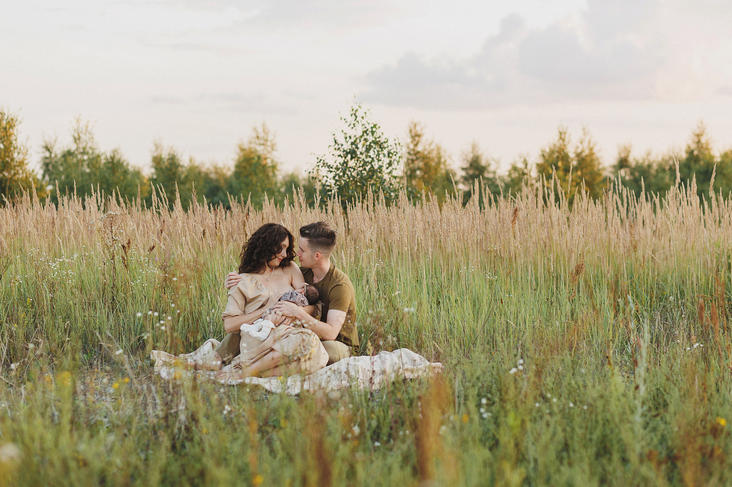 Фотосессия на природе с малышкой. Фотограф в Москве и Люберцах Анна Ушакова