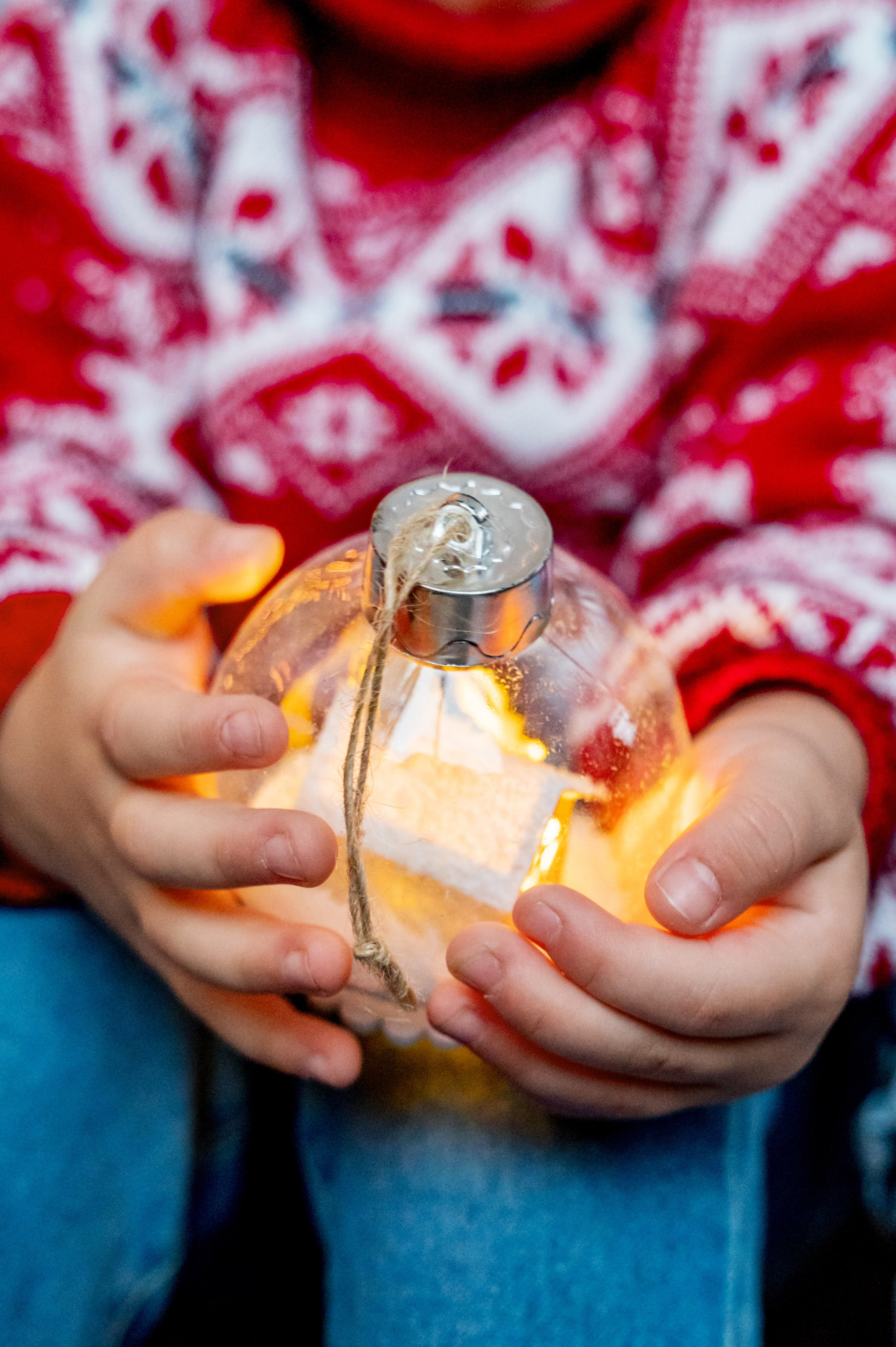 Новогодняя съёмка для мамы и дочки