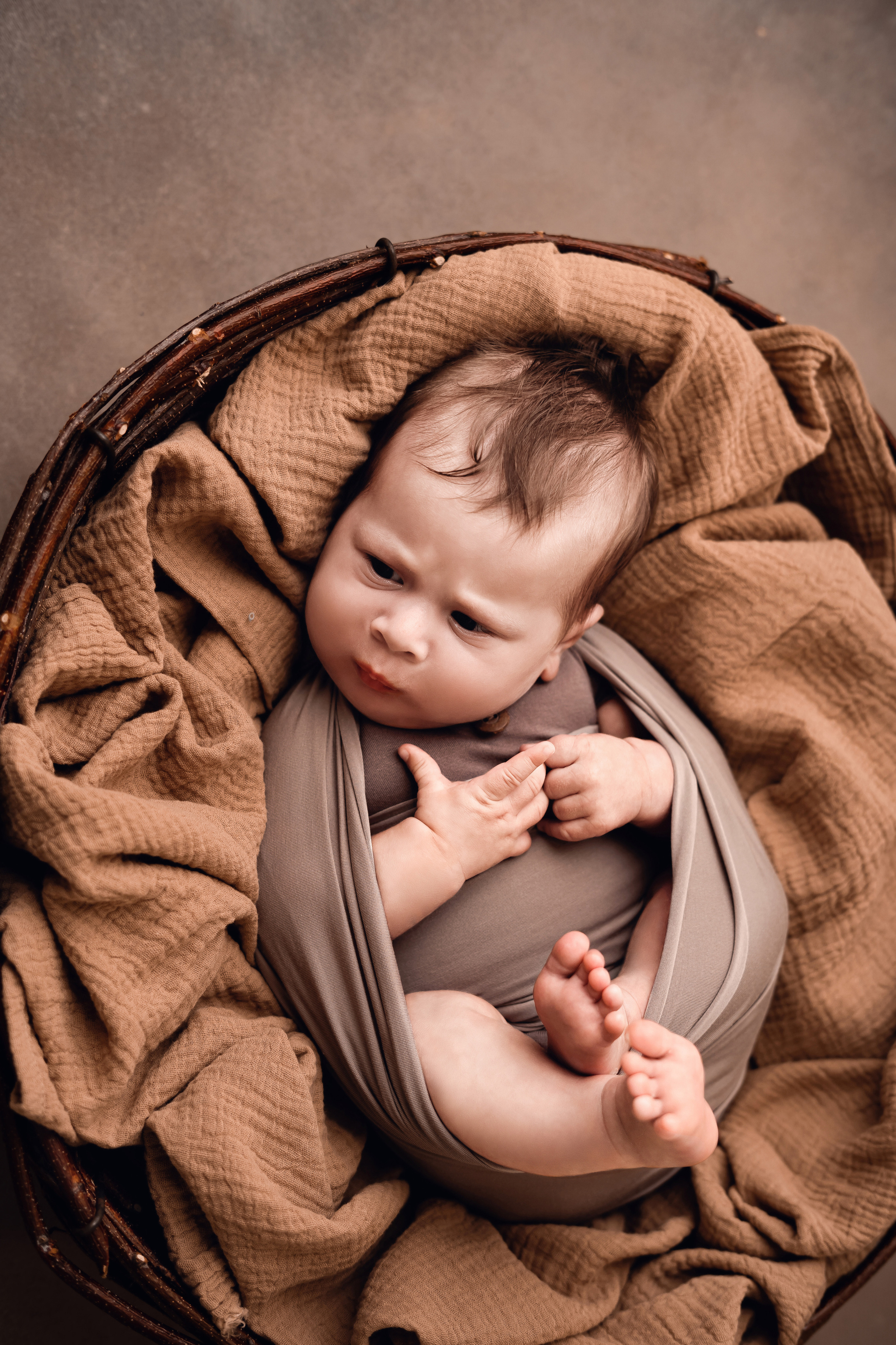 Классика newborn. Фотограф новорожденных в Ялте