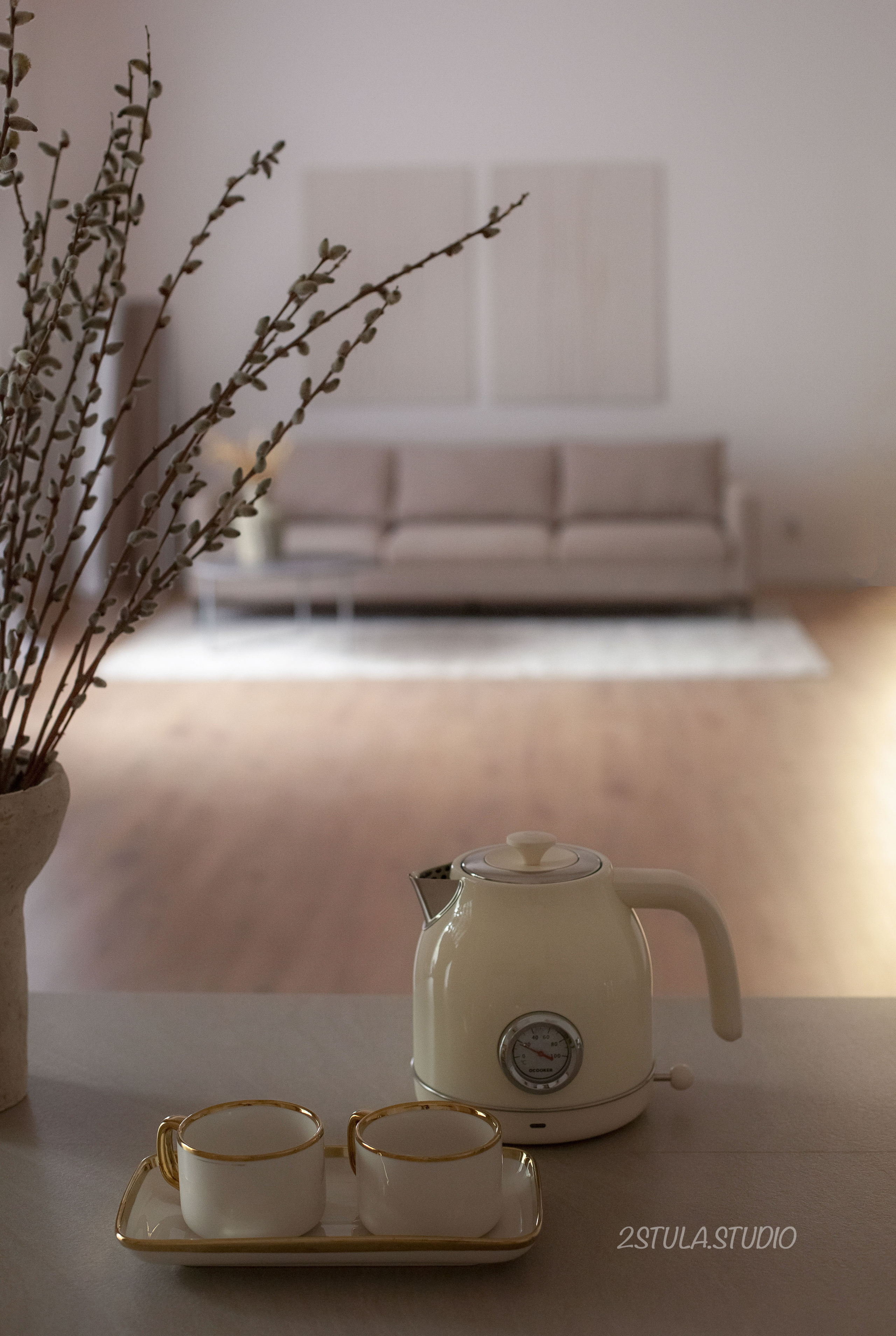 Кухня зал на Радостовца 72/1. Фотостудия Алматы — 2 Stula.Studio | Аренда залов