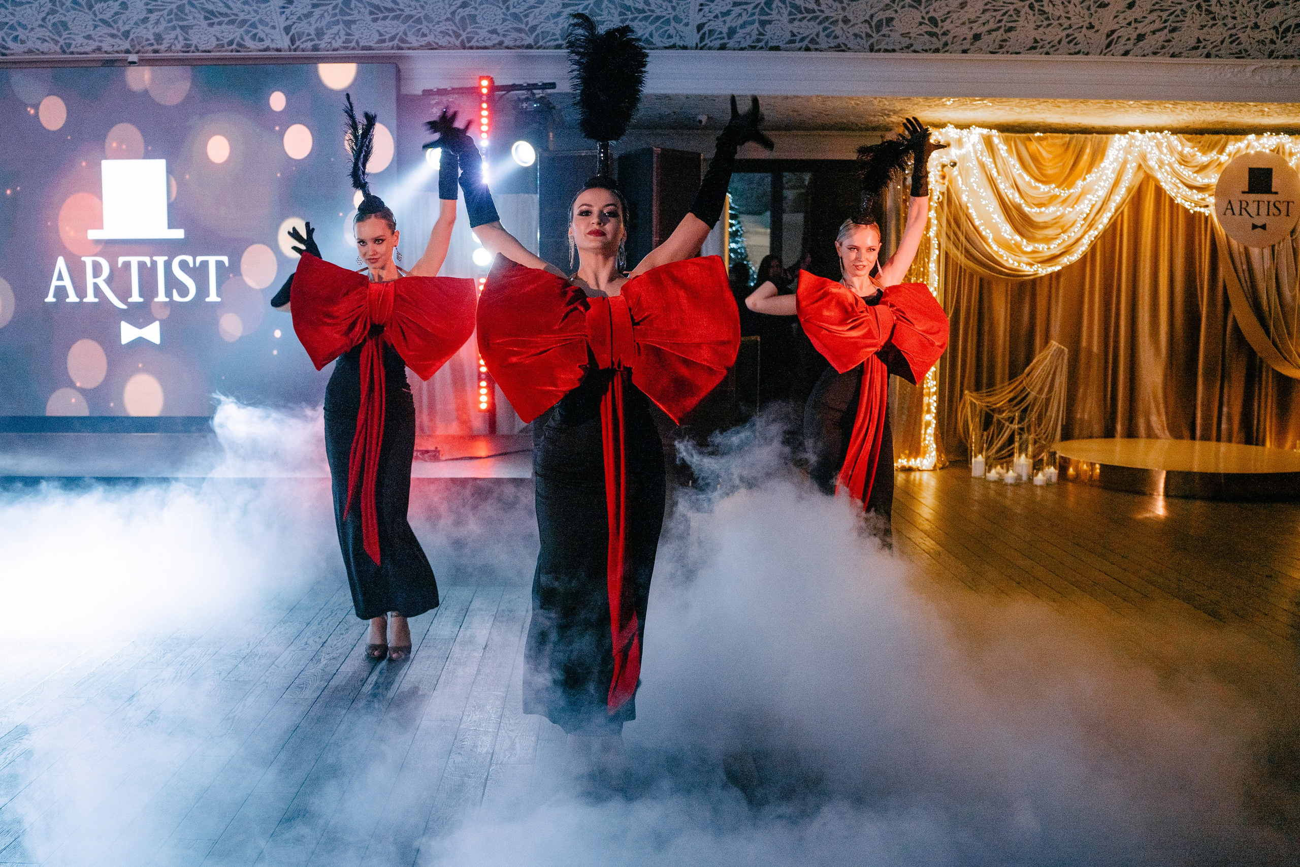 Новогодний вечер в Артисте. Свадебный и семейный фотограф в Воронеже Анастасия Бойко